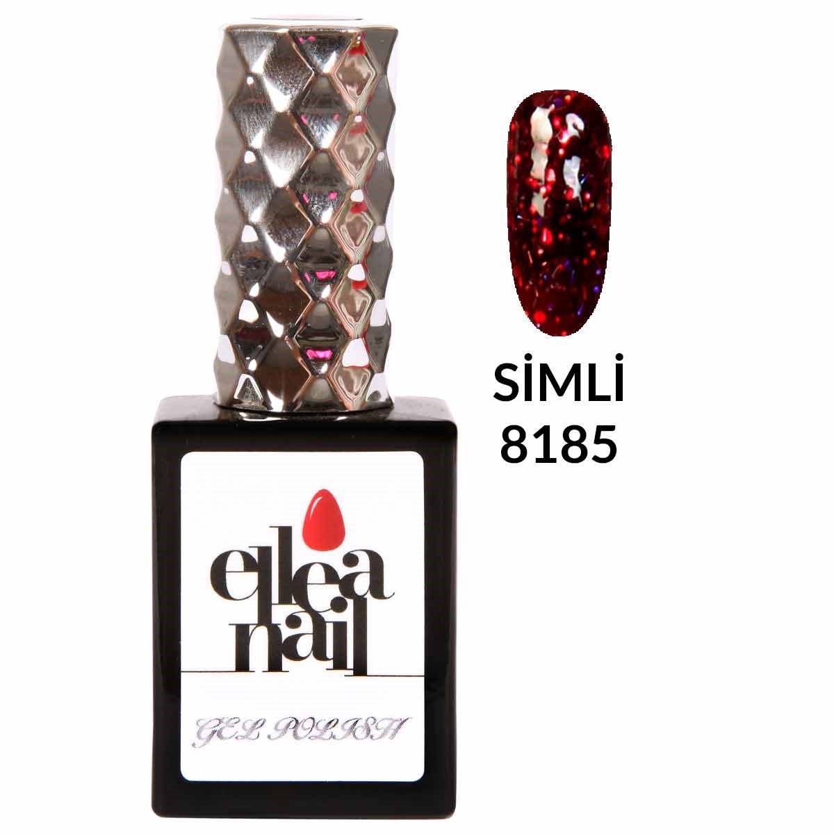 ELLEA NAİL SALON BOY 15 ML UV LED SİMLİ KALICI OJE 8185 - ELLEA-NAİL-SİMLİ-KALICI OJE-8185