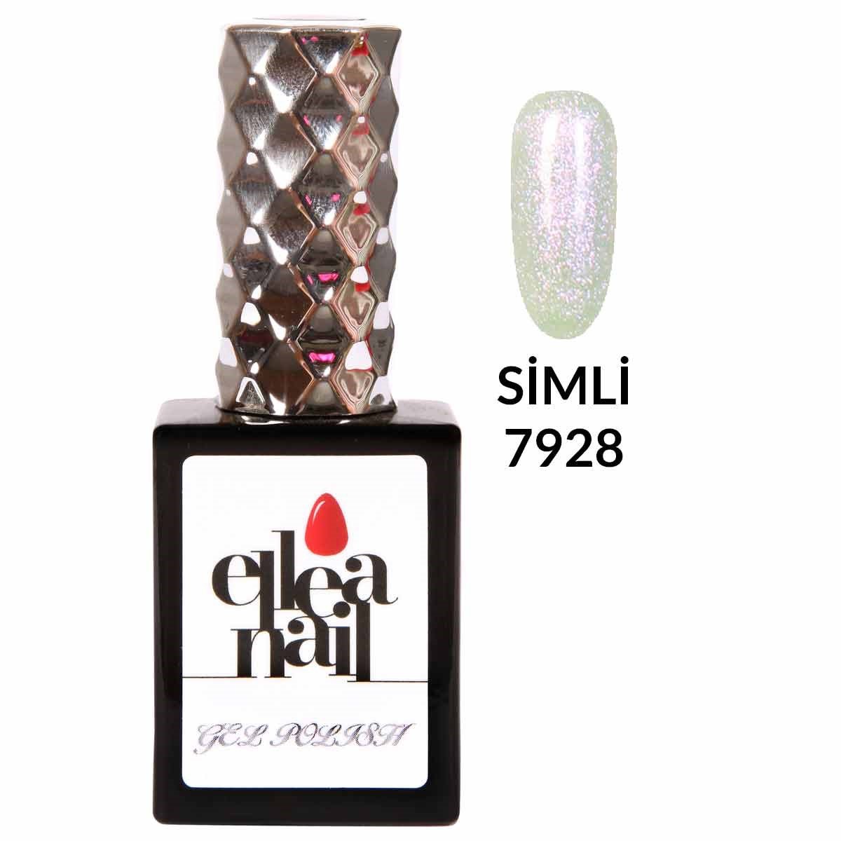 ELLEA NAİL SALON BOY 15 ML UV LED SİMLİ KALICI OJE 7928 - ELLEA-NAİL-SİMLİ-KALICI OJE-7928