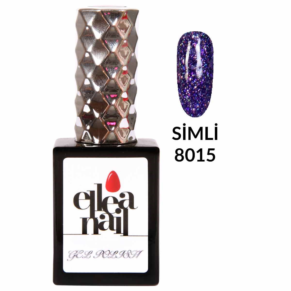 ELLEA NAİL SALON BOY 15 ML UV LED SİMLİ KALICI OJE 8015 - ELLEA-NAİL-SİMLİ-KALICI OJE-8015