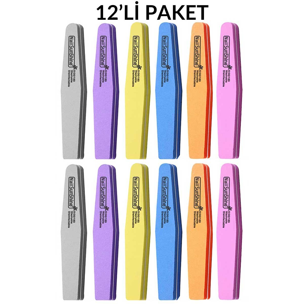 ELLEA NAIL SUNSHINE BUFFER TÖRPÜ 12 ADET