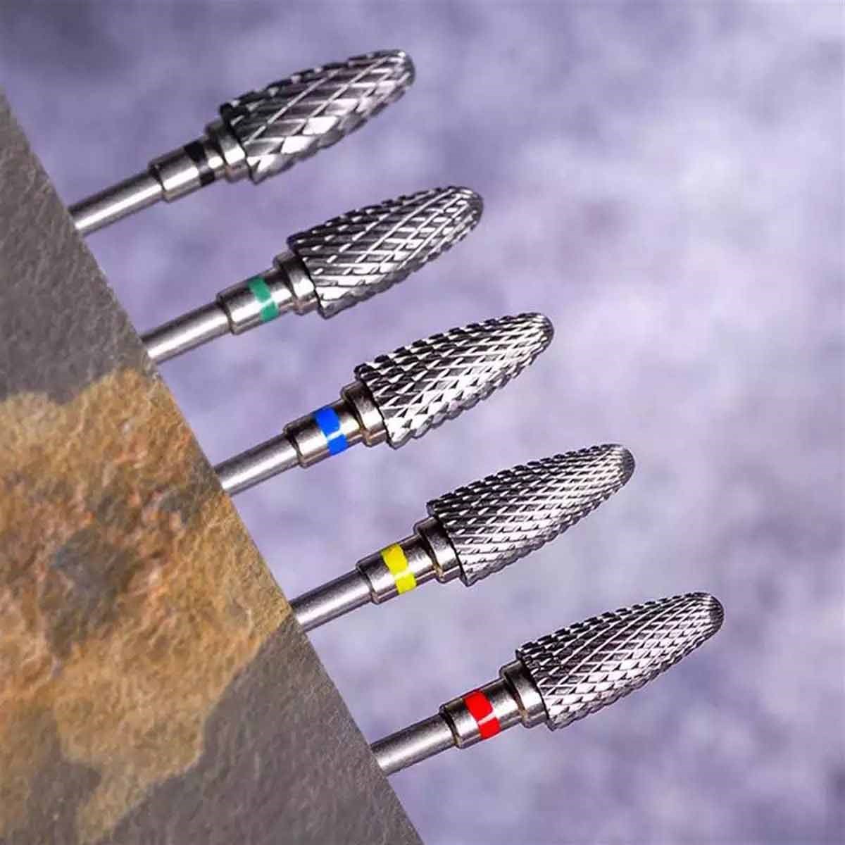 ELLEA NAİL TOMBUL YEŞİL ÇELİK FREZE UÇ