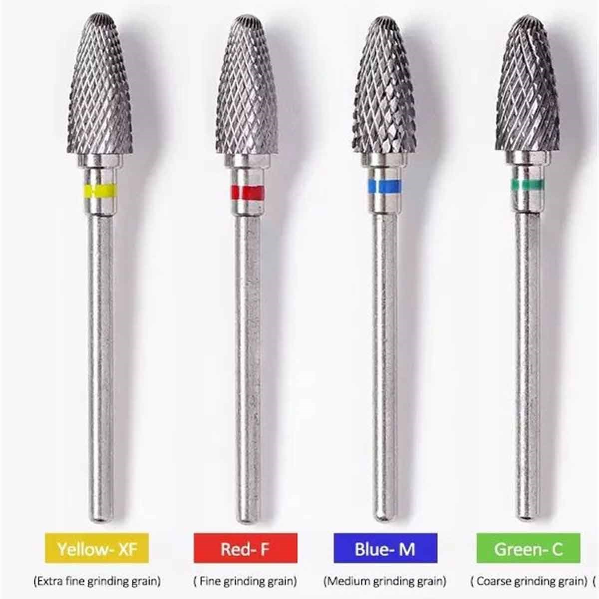 ELLEA NAİL TOMBUL YEŞİL ÇELİK FREZE UÇ