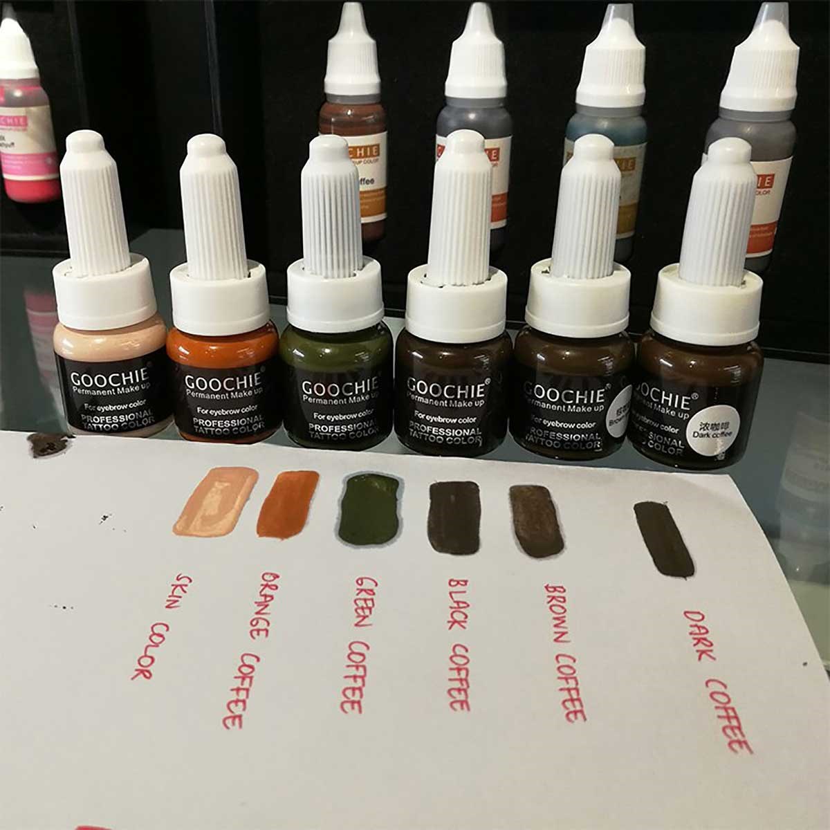 GOOCHIE KALICI MAKYAJ MİCROBLADİNG BOYA SKİN COLOR