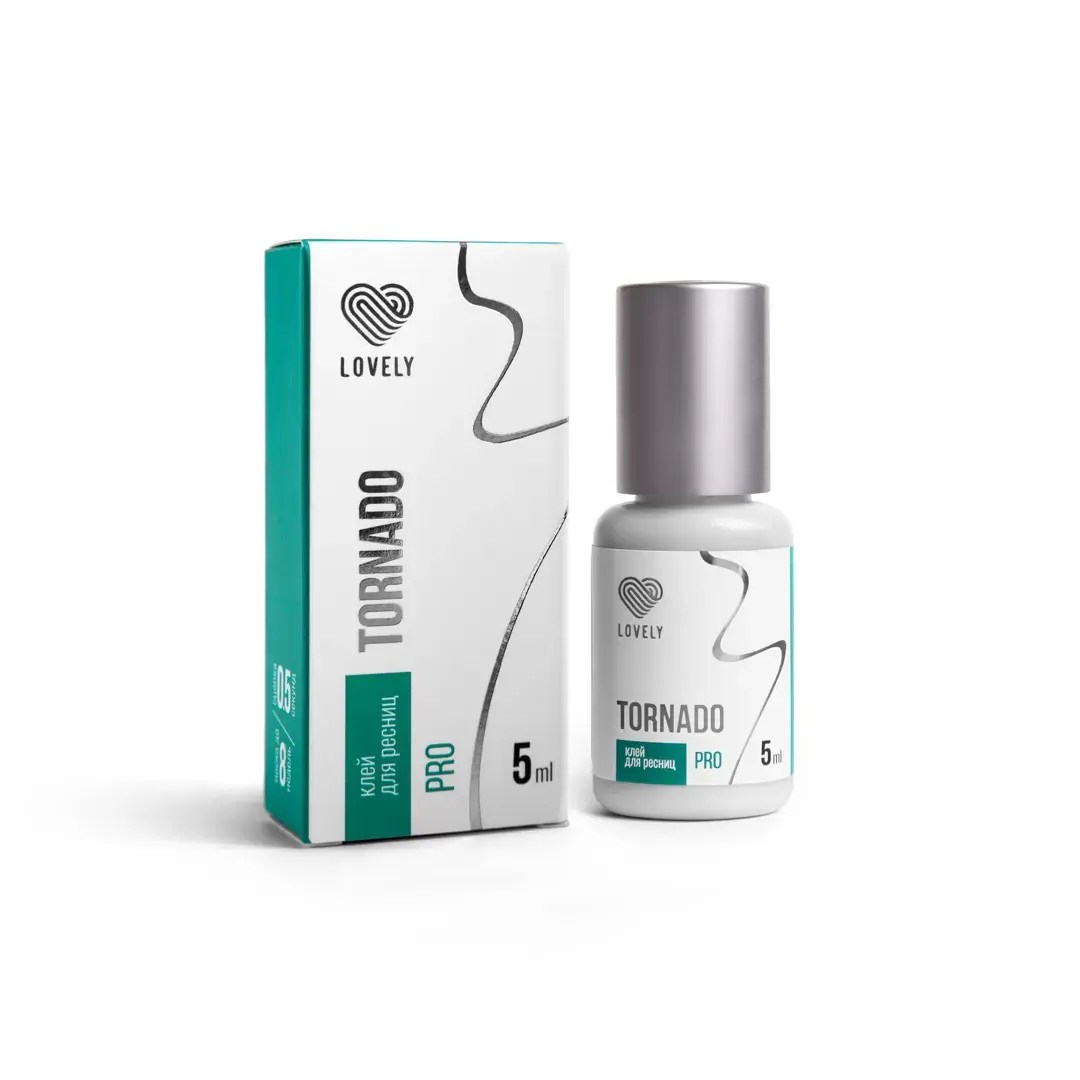 Lovely Tornado Siyah İpek Kirpik Yapıştırıcısı 5 ml - LOVELY-08810855