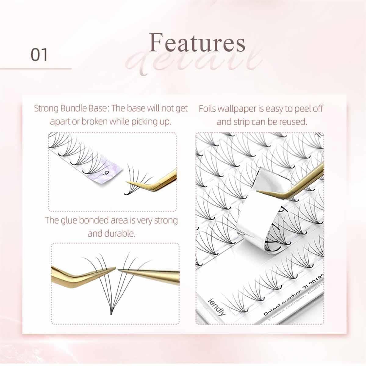 NAGARAKU 7D VOLÜME MIX İPEK KİRPİK 0.07 KALINLIK D KIVRIM 8-15 MM - NAGARAKU-7D-007-D-MIX