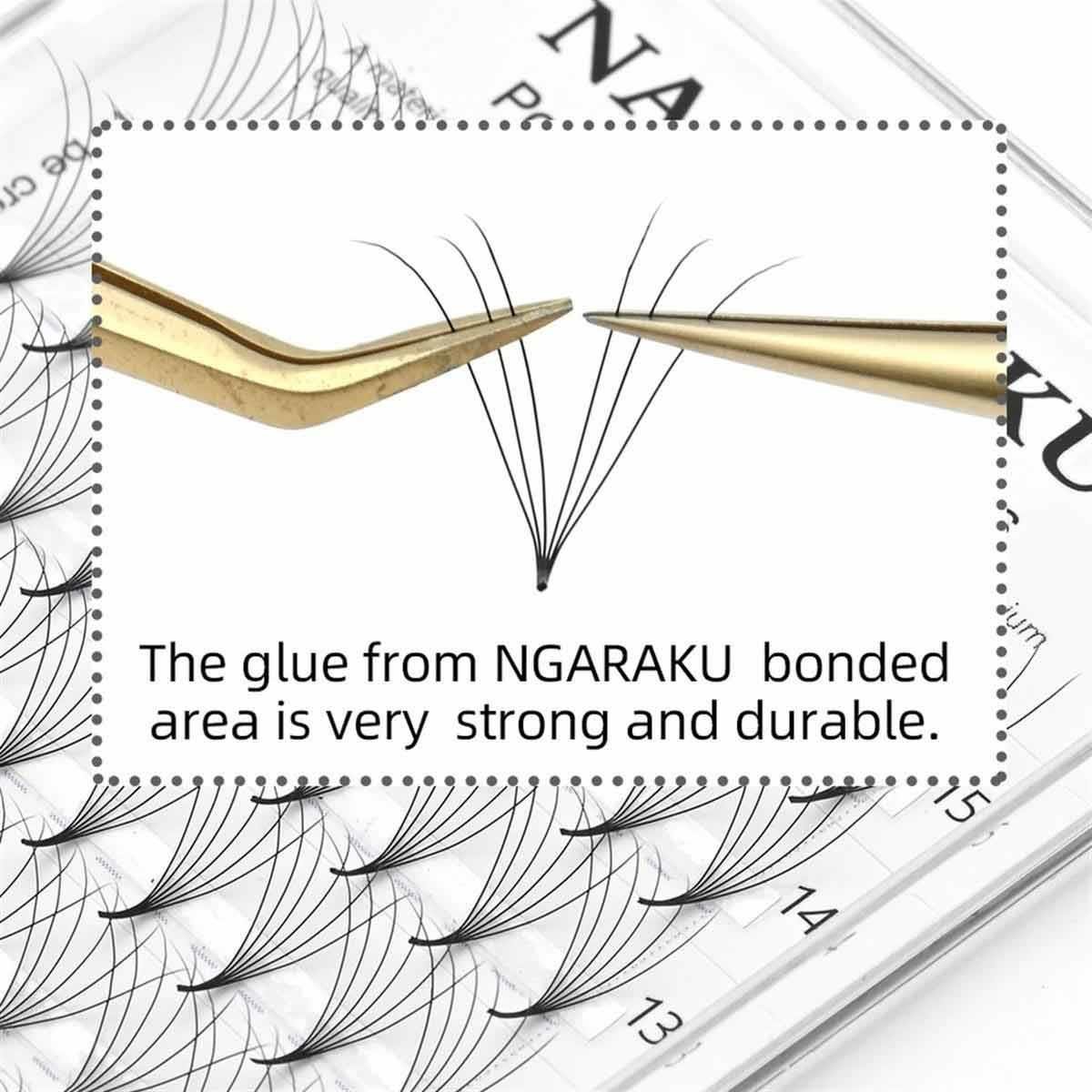 NAGARAKU 9D VOLÜME MIX İPEK KİRPİK 0.07 KALINLIK D KIVRIM 8-15 MM - NAGARAKU-9D-007-D-MIX