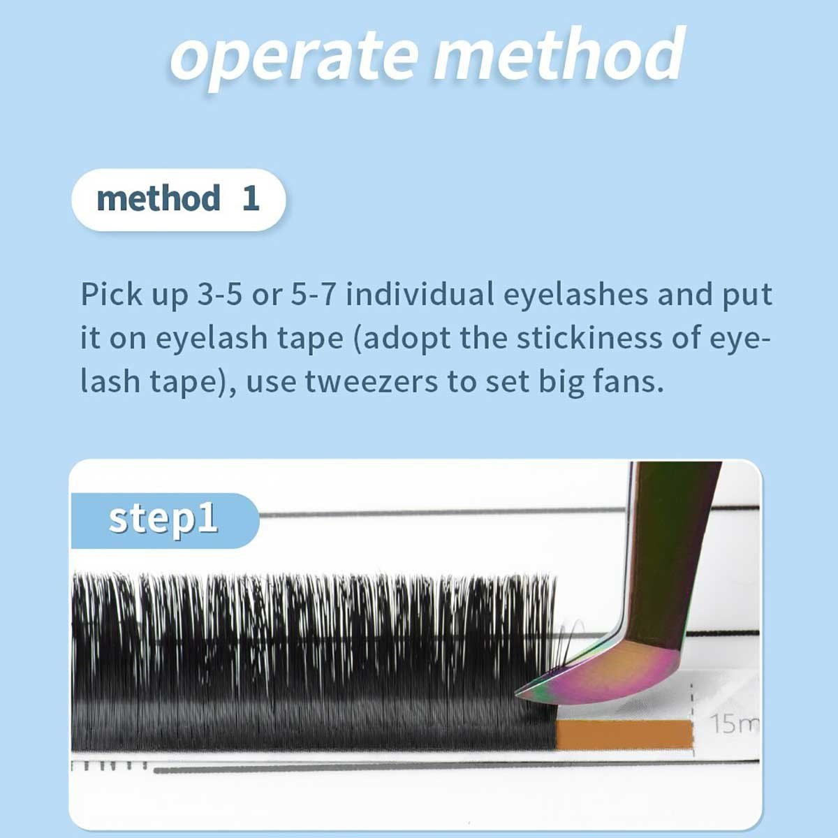 NAGARAKU AKILLI BAND İPEK KİRPİK 0.07 D MİX