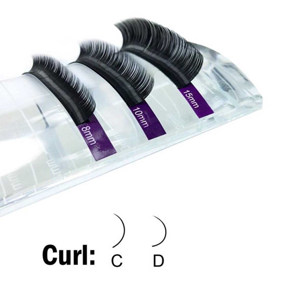 NAGARAKU İPEK KİRPİK D KIVRIM 0,15 KALINLIK - 14MM UZUNLUK