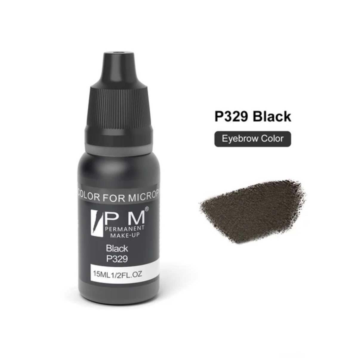 Permanent Makeup Siyah Kalıcı Makyaj Pigmenti PM 329 Black - PM-329-BLACK