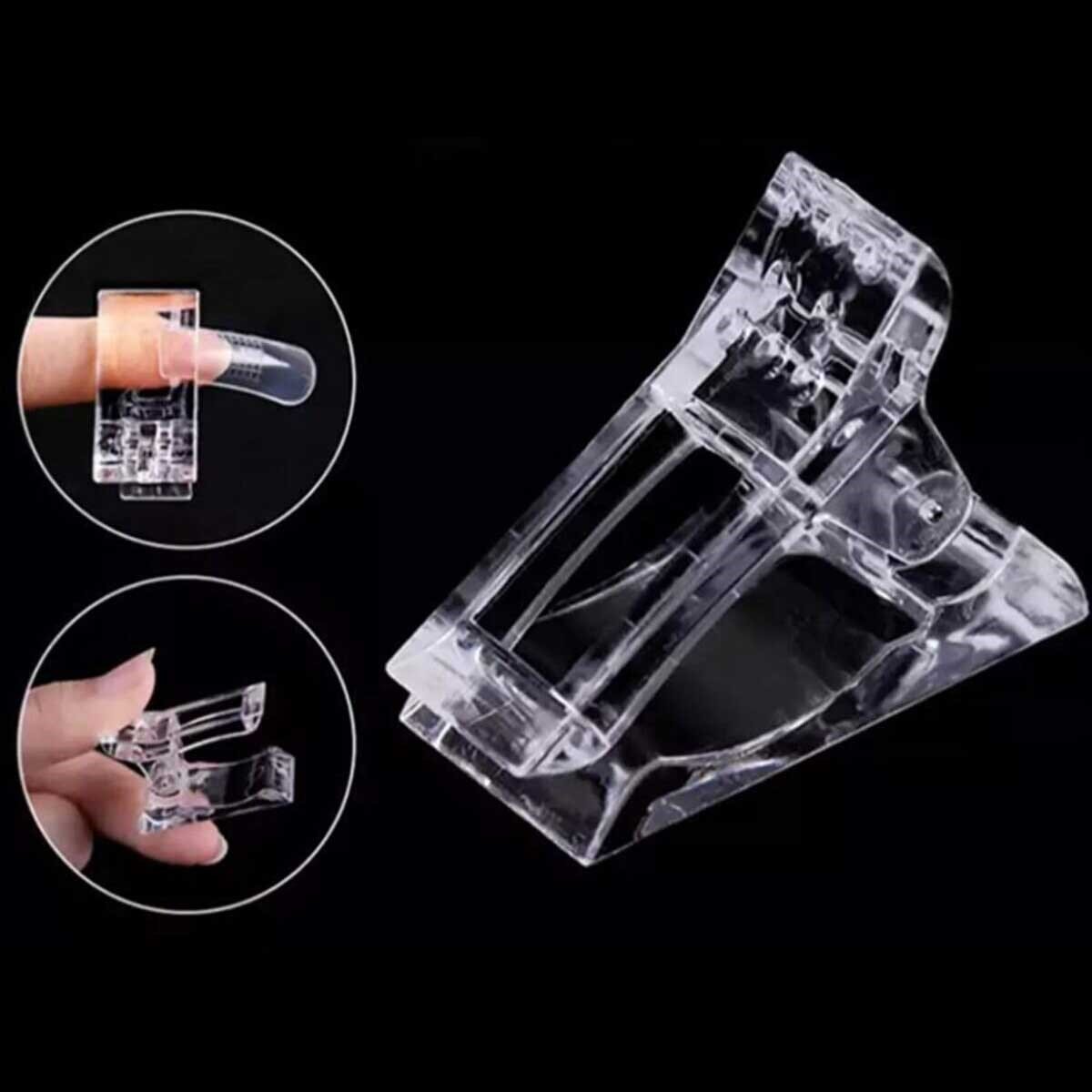 POLY GEL KALIP FORM ÜST MANDALLARI 10 'LU PAKET