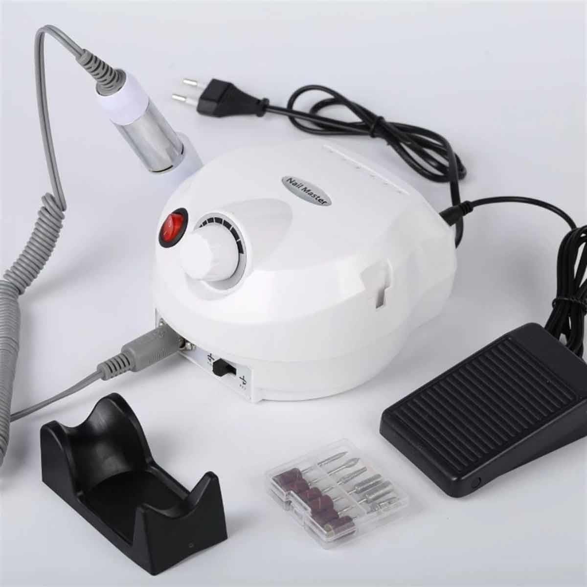 Profesyonel Elektrikli Freze Tırnak Parlatıcı Törpü Manikür Pedikür Makinesi - FREZE-MAKİNESİ-15-W