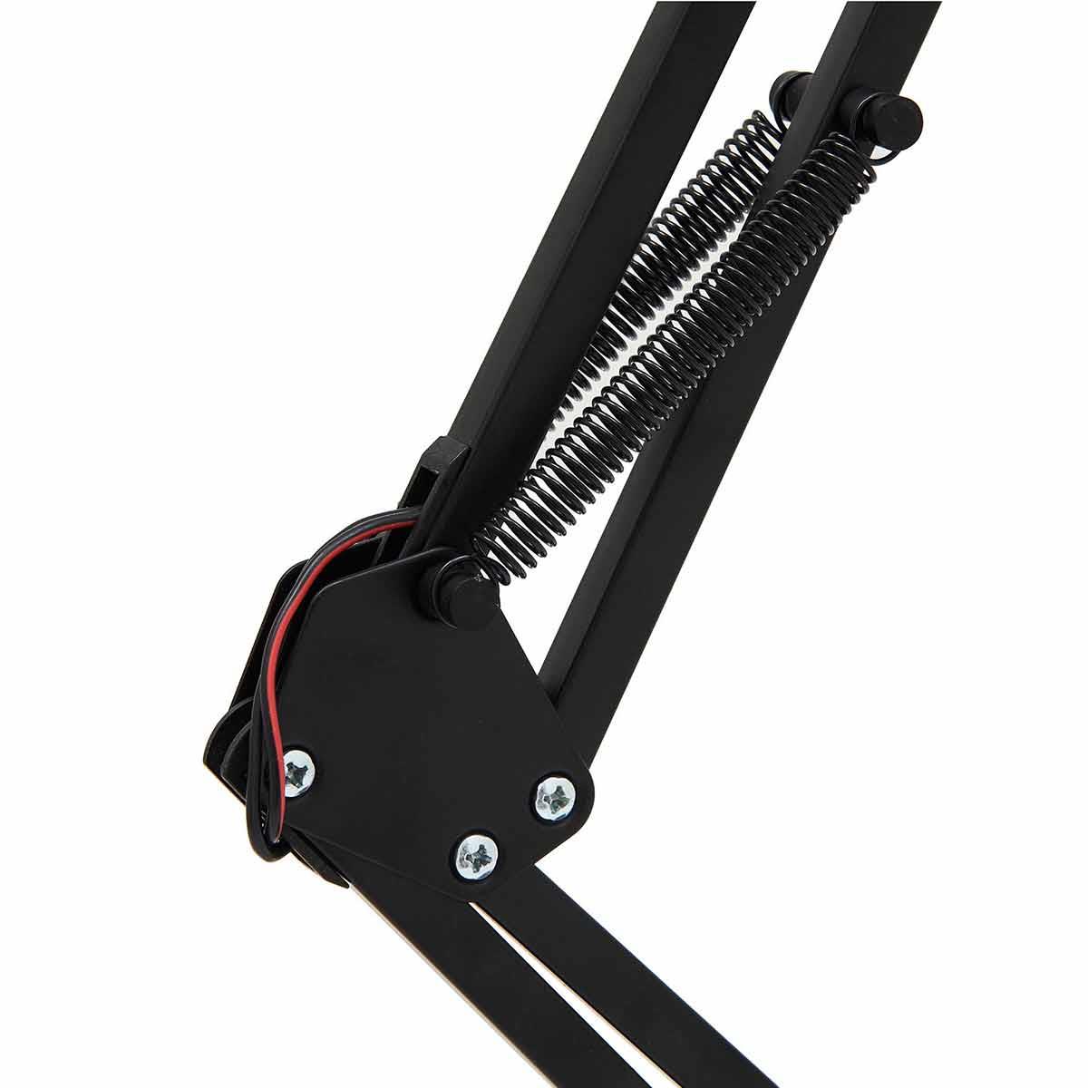 Protez Tırnak Masa Lambası Siyah Esnek Ayarlanabilir 360 Derece Dönebilen Güzellik Salonu Lambası - ADANİL-PROTEZ-TIRNAK-MASA-LAMBASI-SİYAH