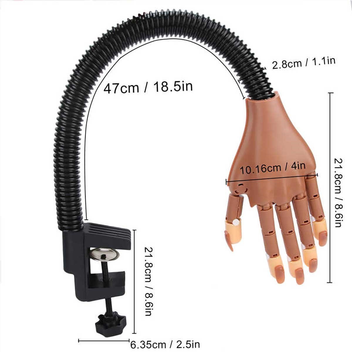PROTEZ TIRNAK VE KALICI OJE MASA TİPİ ROBOTİK EĞİTİM ELİ
