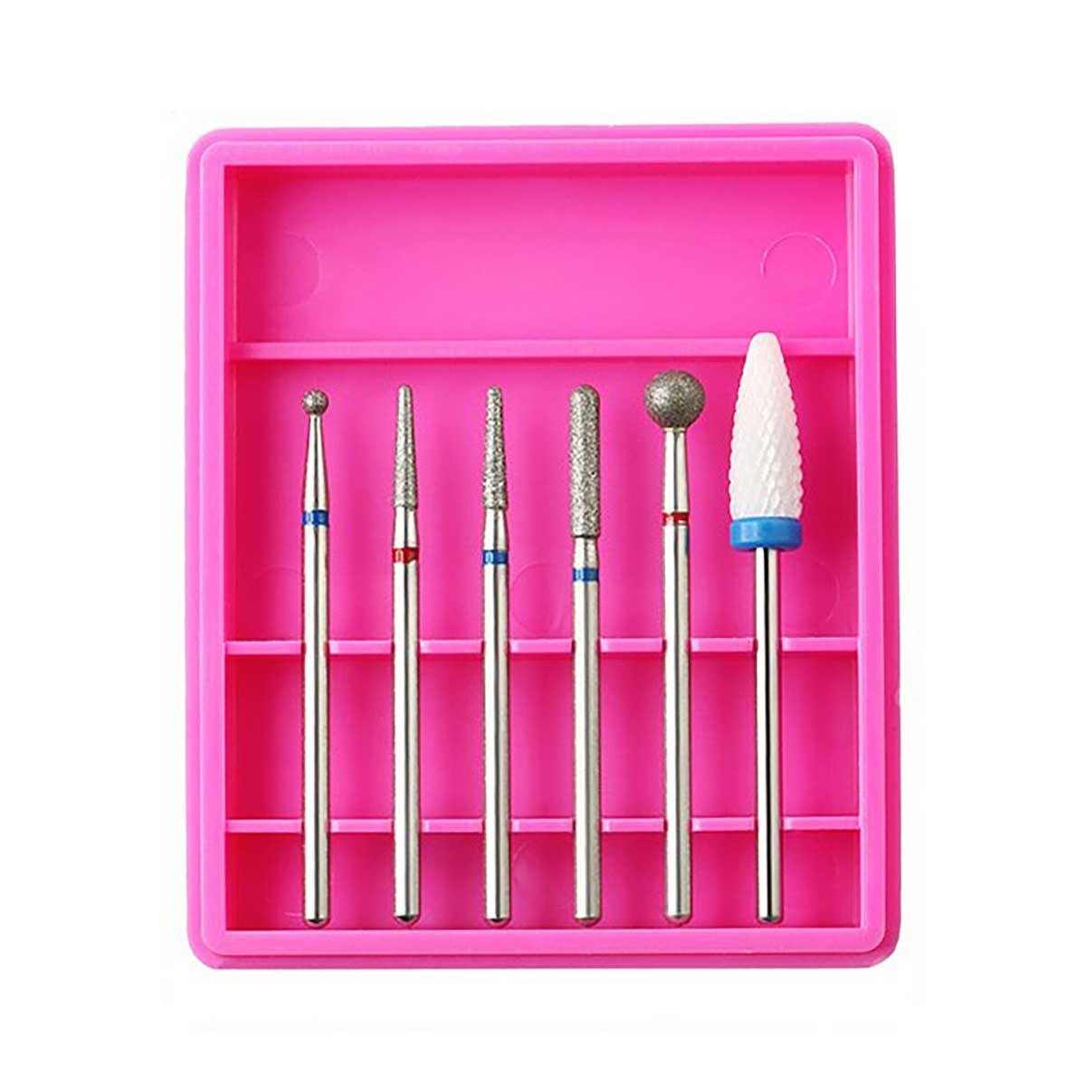 STRONG 210 ELEKTRİKLİ FREZE TÖRPÜ MAKİNESİ 65 W ve 6'LI SERAMİK ve RUS FREZE SETİ NO 2