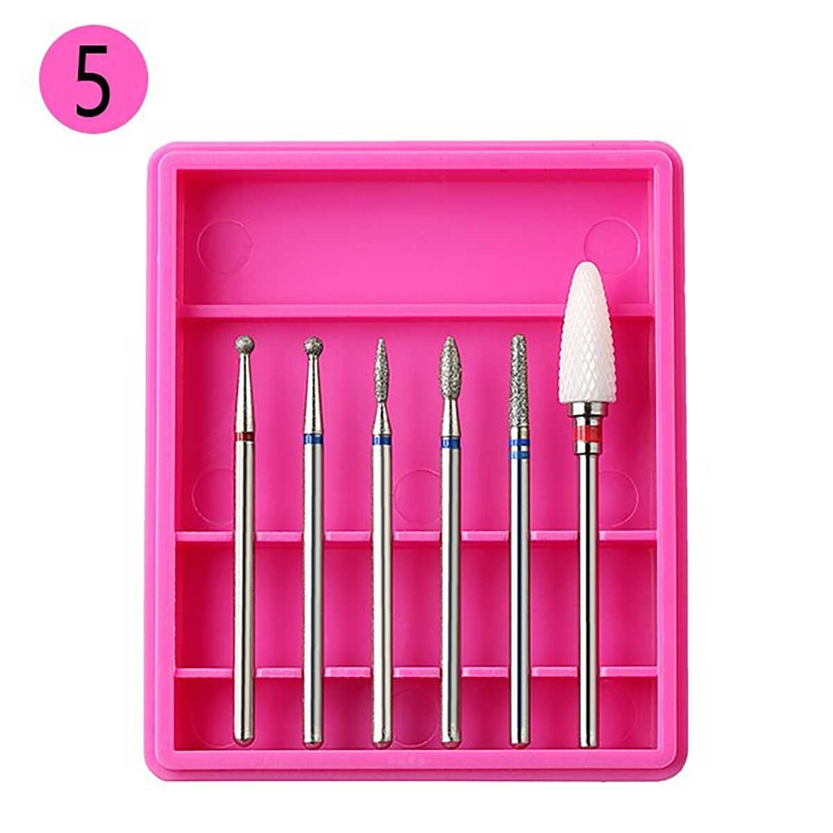 STRONG 210 ELEKTRİKLİ FREZE TÖRPÜ MAKİNESİ 65 W ve 6'LI SERAMİK ve RUS FREZE SETİ NO 5