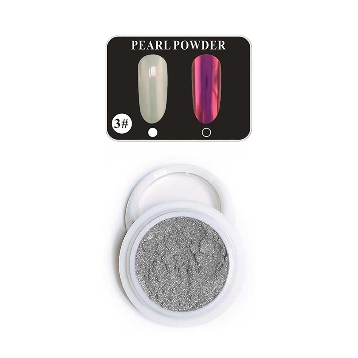 Tırnak Glitter İnci Tozu Manikür Tırnak Tozu No 3 Aplikatörlü - ADANİL-İNCİ-TOZU-NO-3