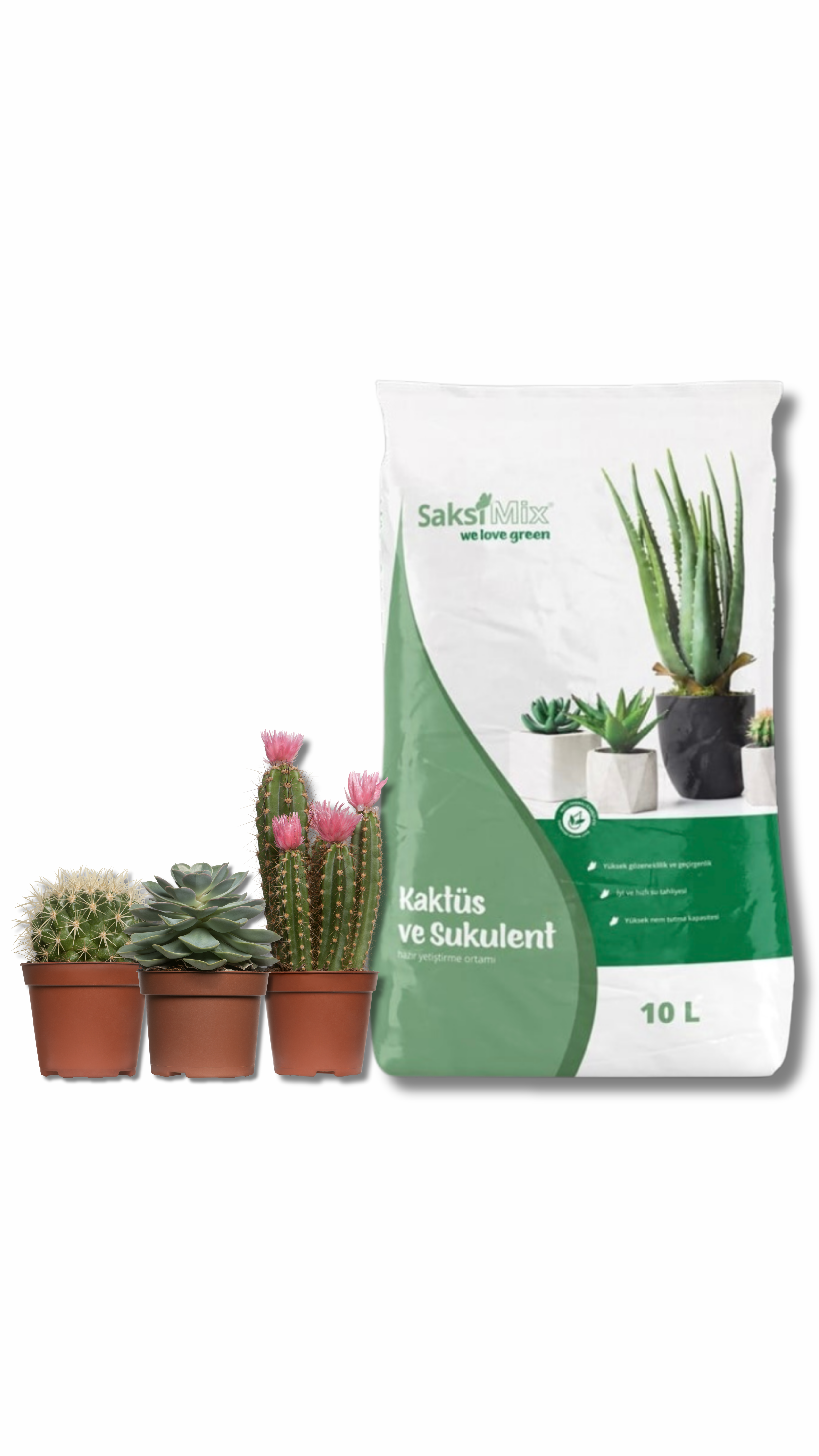 SAKSI MİX KAKTÜS & SUKULENT SUBUSTRAT 10 L