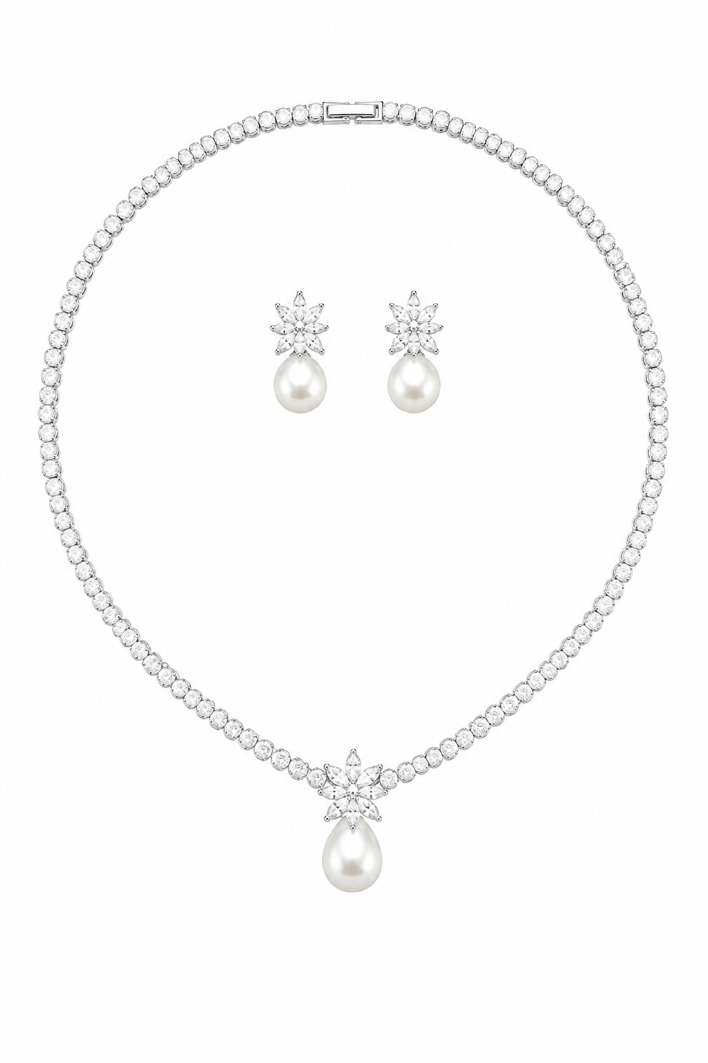  Pearl Grace Kolye-Küpe Set