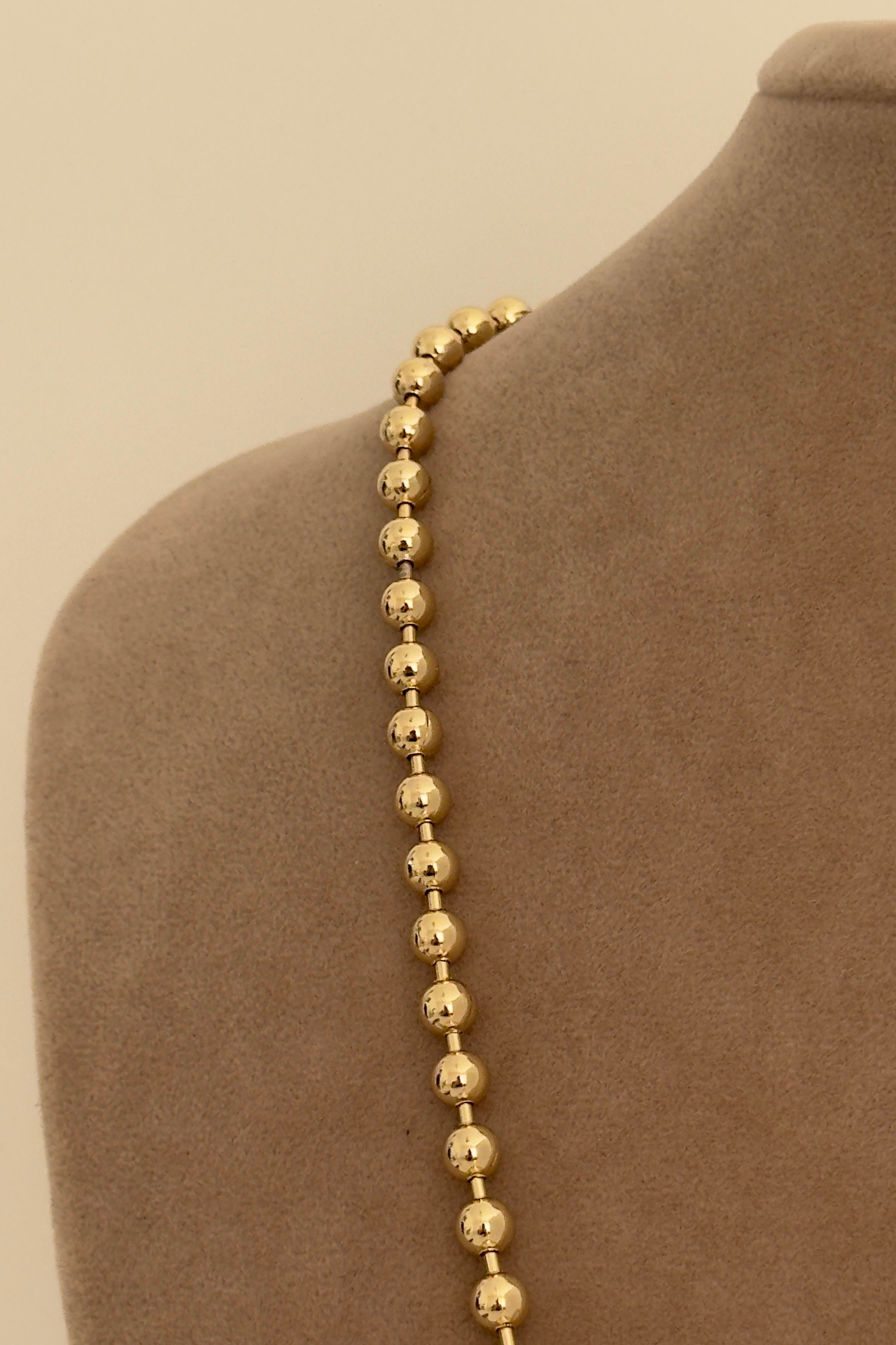 60 Cm Top Zincir Gold Vip Seri Kolye