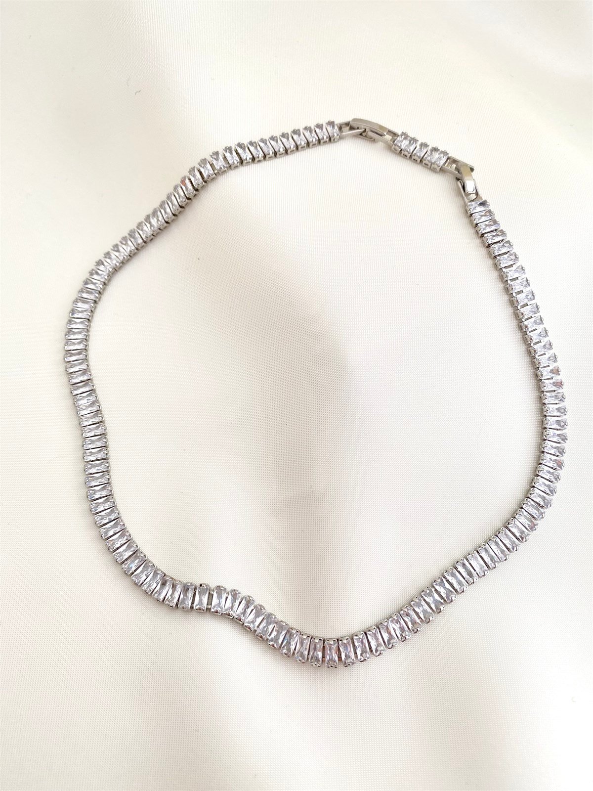 Baget Su Yolu Kolye Silver