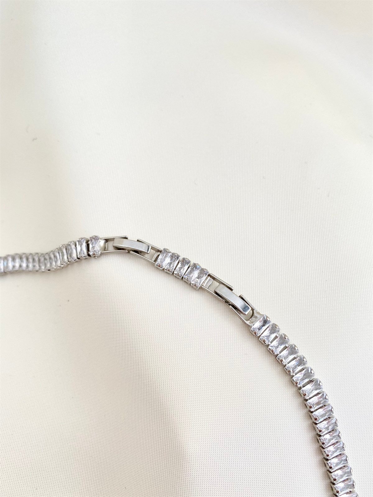 Baget Su Yolu Kolye Silver