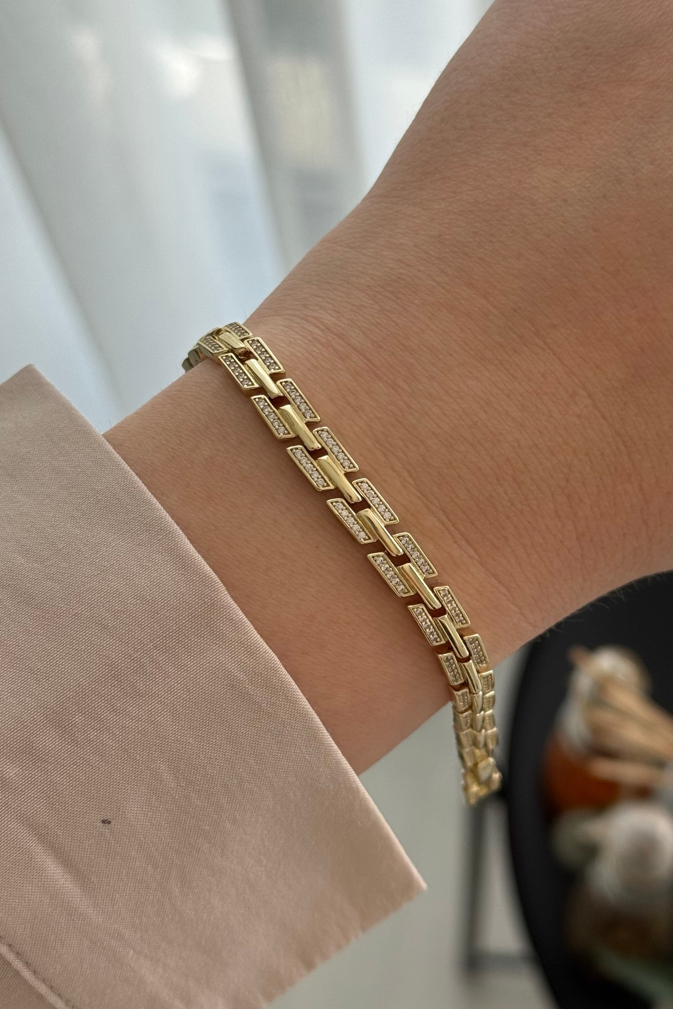 Bianca Vip Seri Gold Bileklik