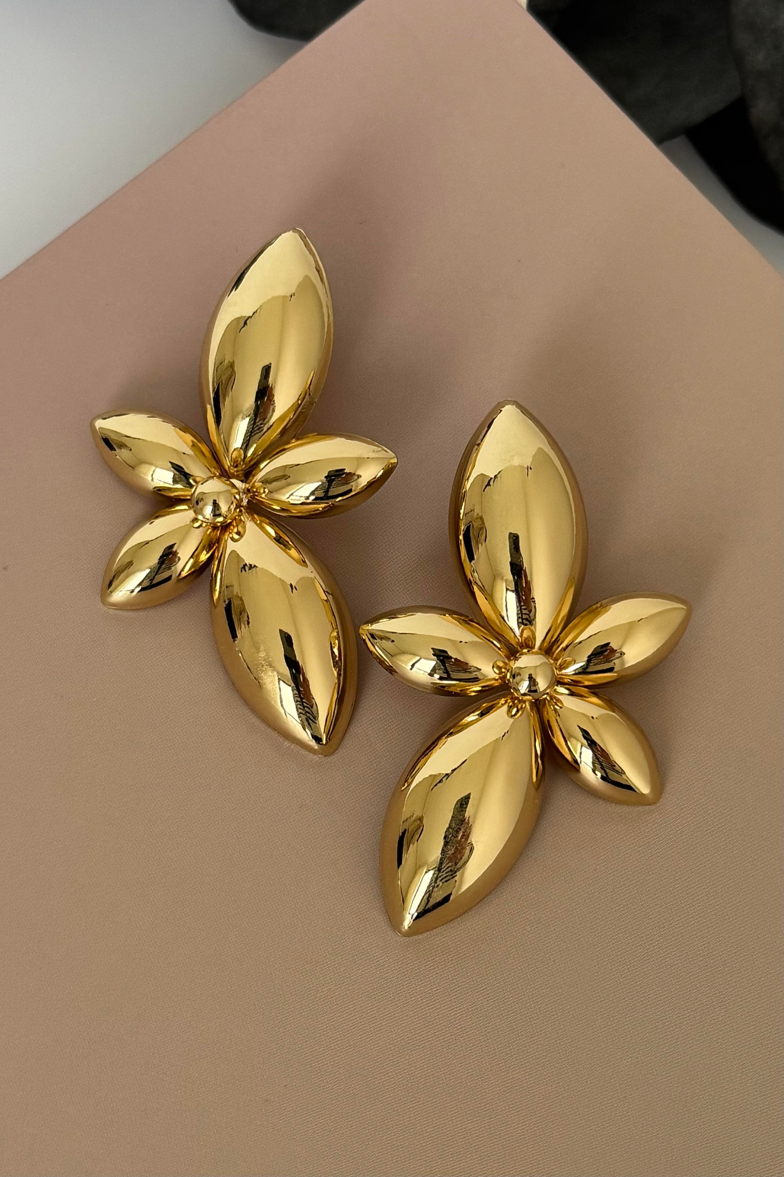 Bloom Gold Küpe