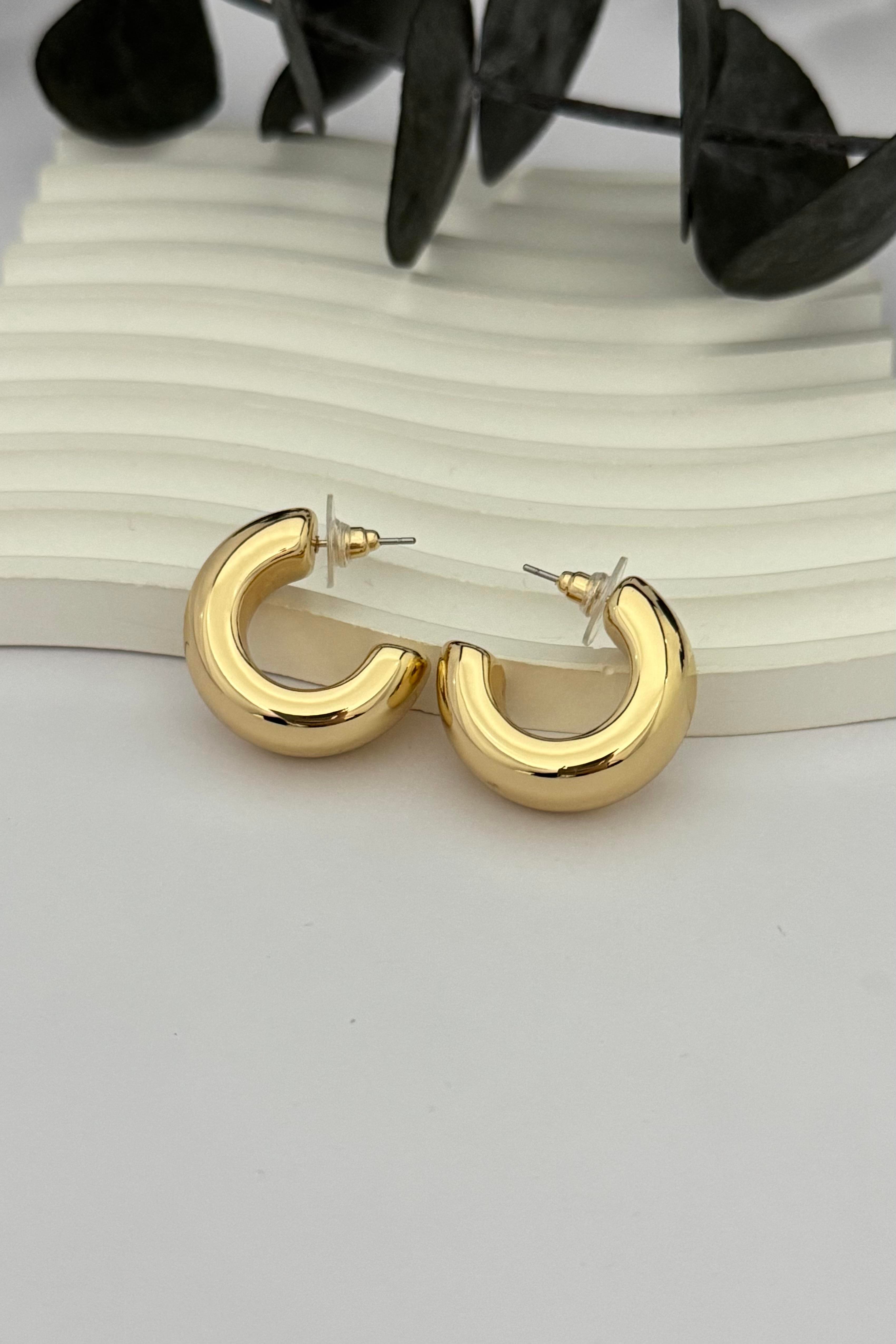 Bold Hoop Küpe