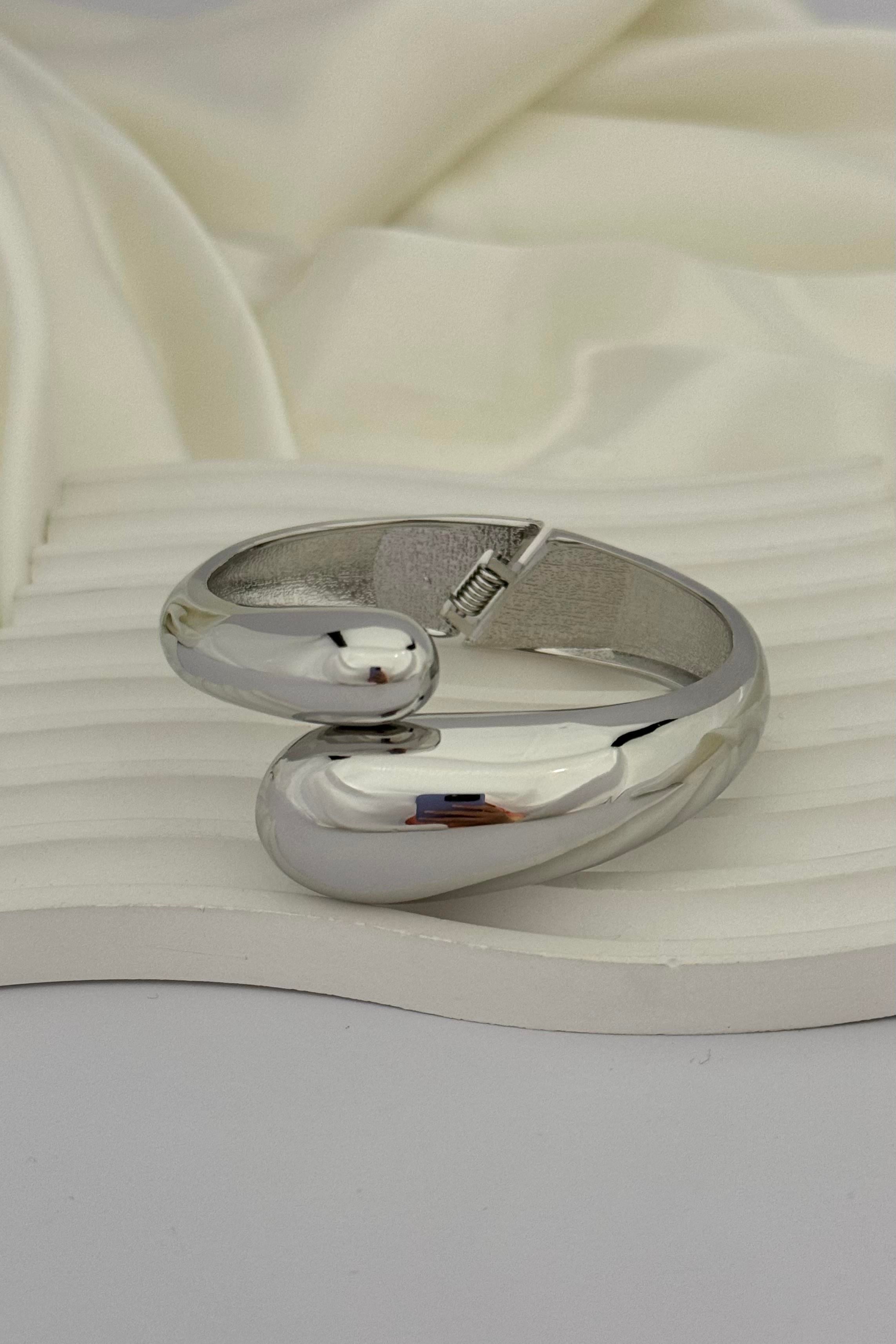 Botte Silver Kelepçe Bileklik