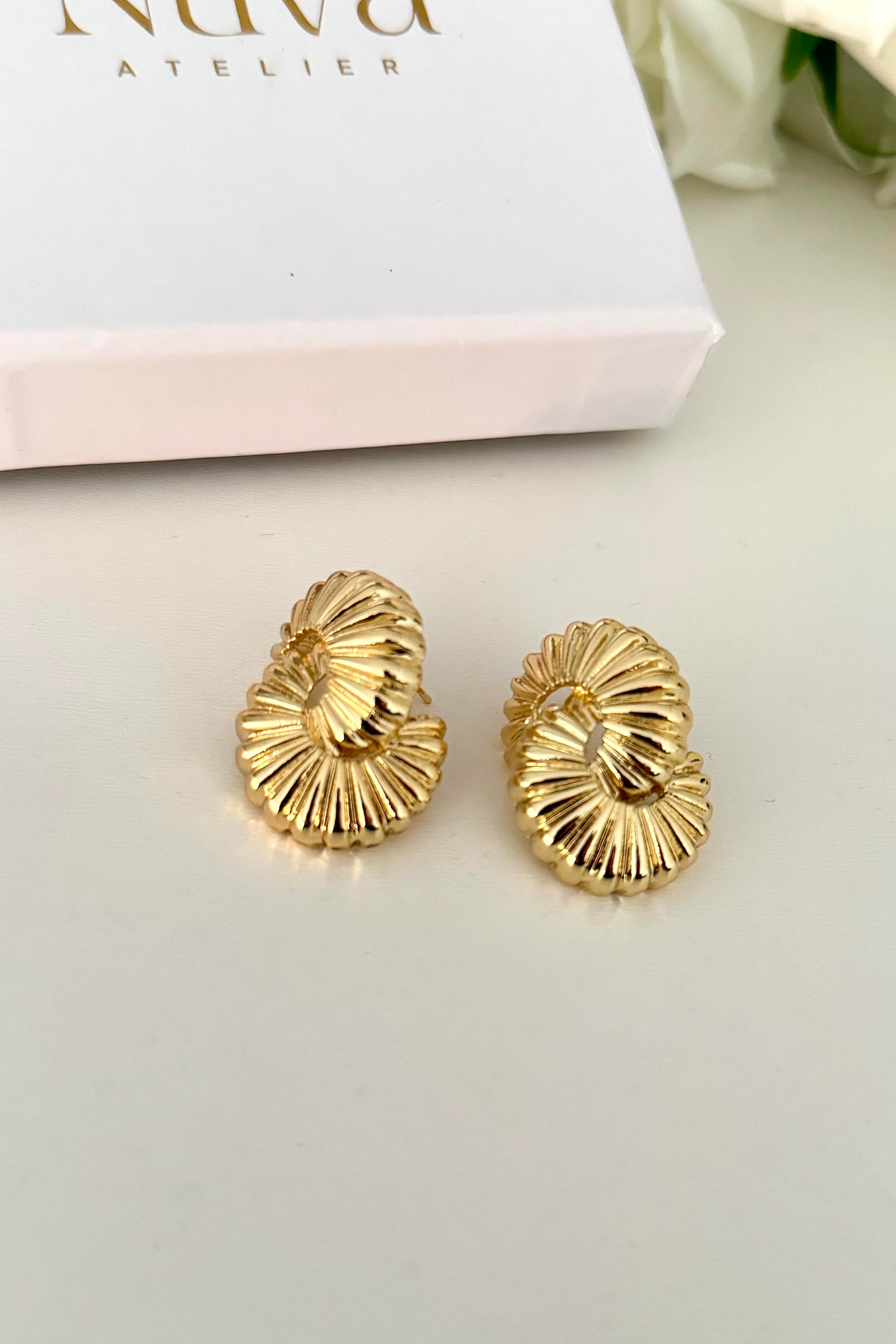 Dazzle Gold Küpe