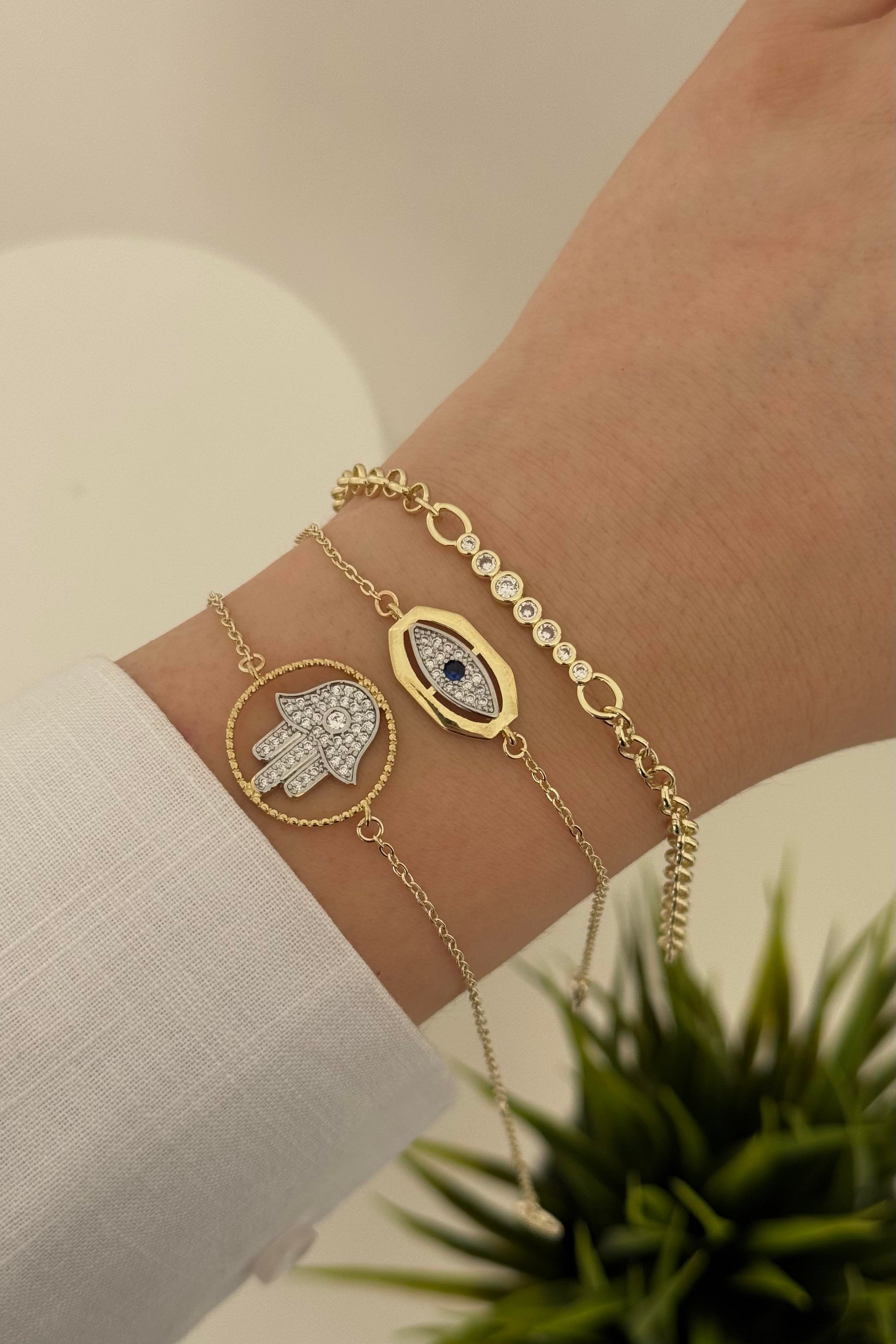 El Figürlü Bileklik