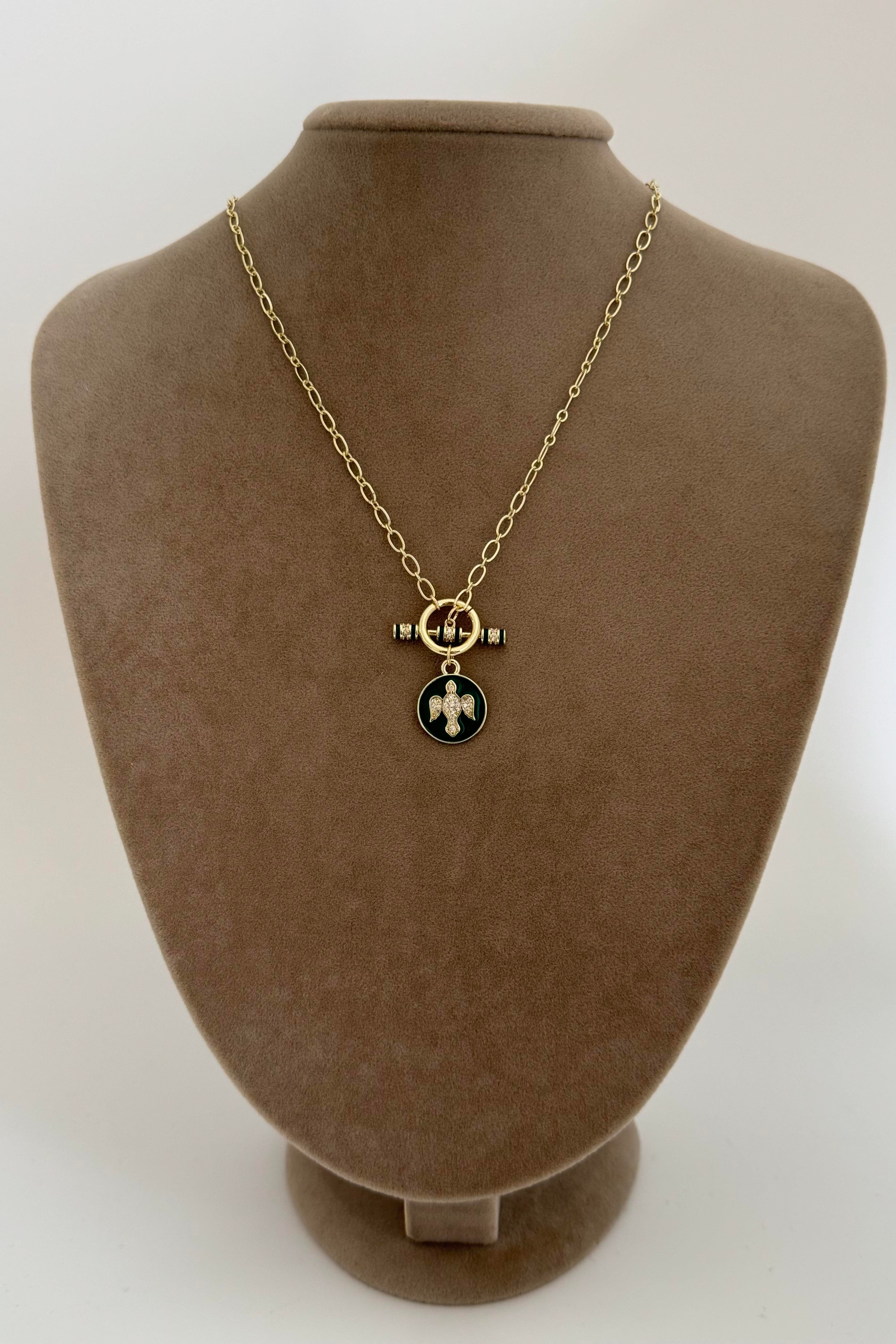 Emerald Charm Kolye