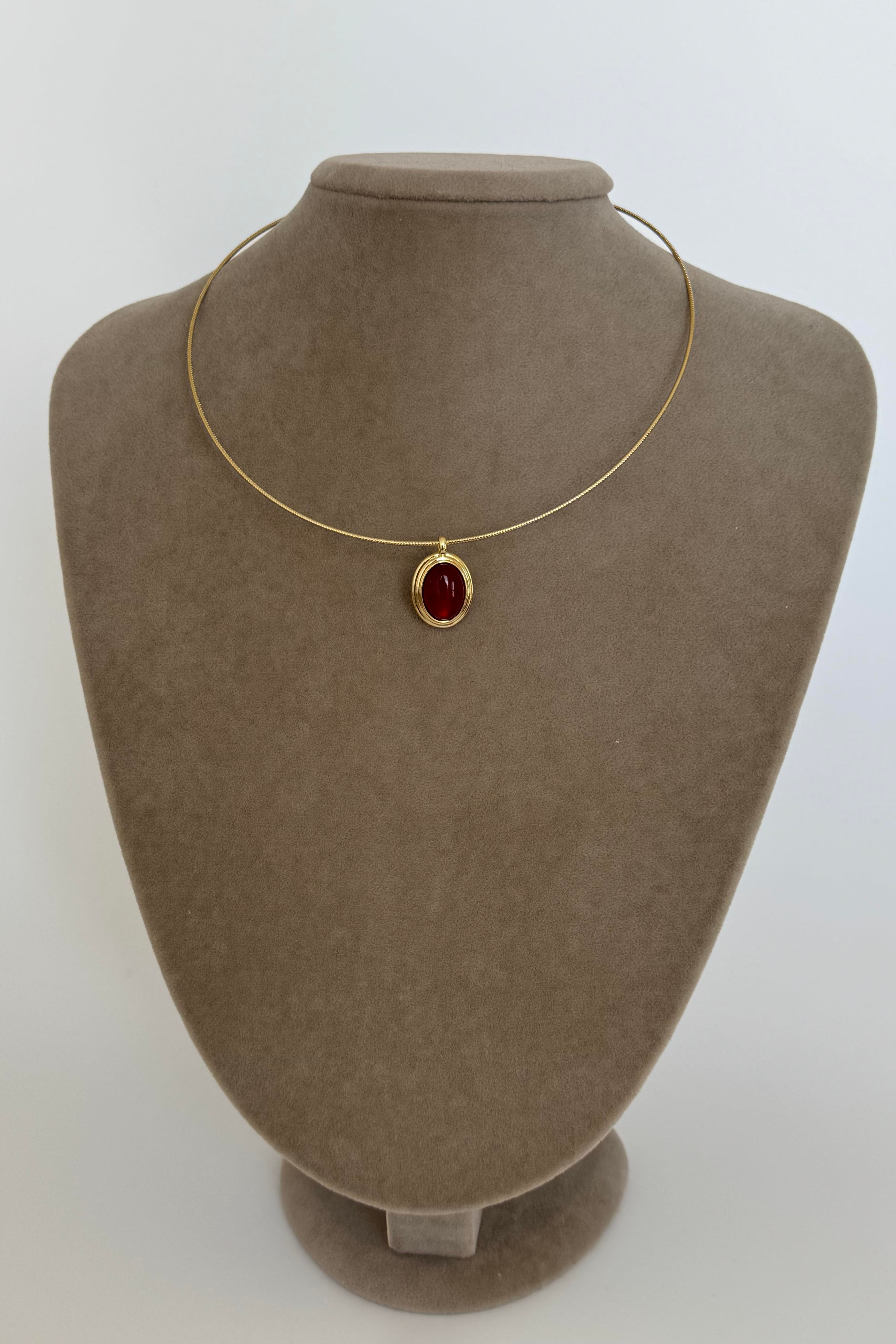 FOLD Bordo Kolye