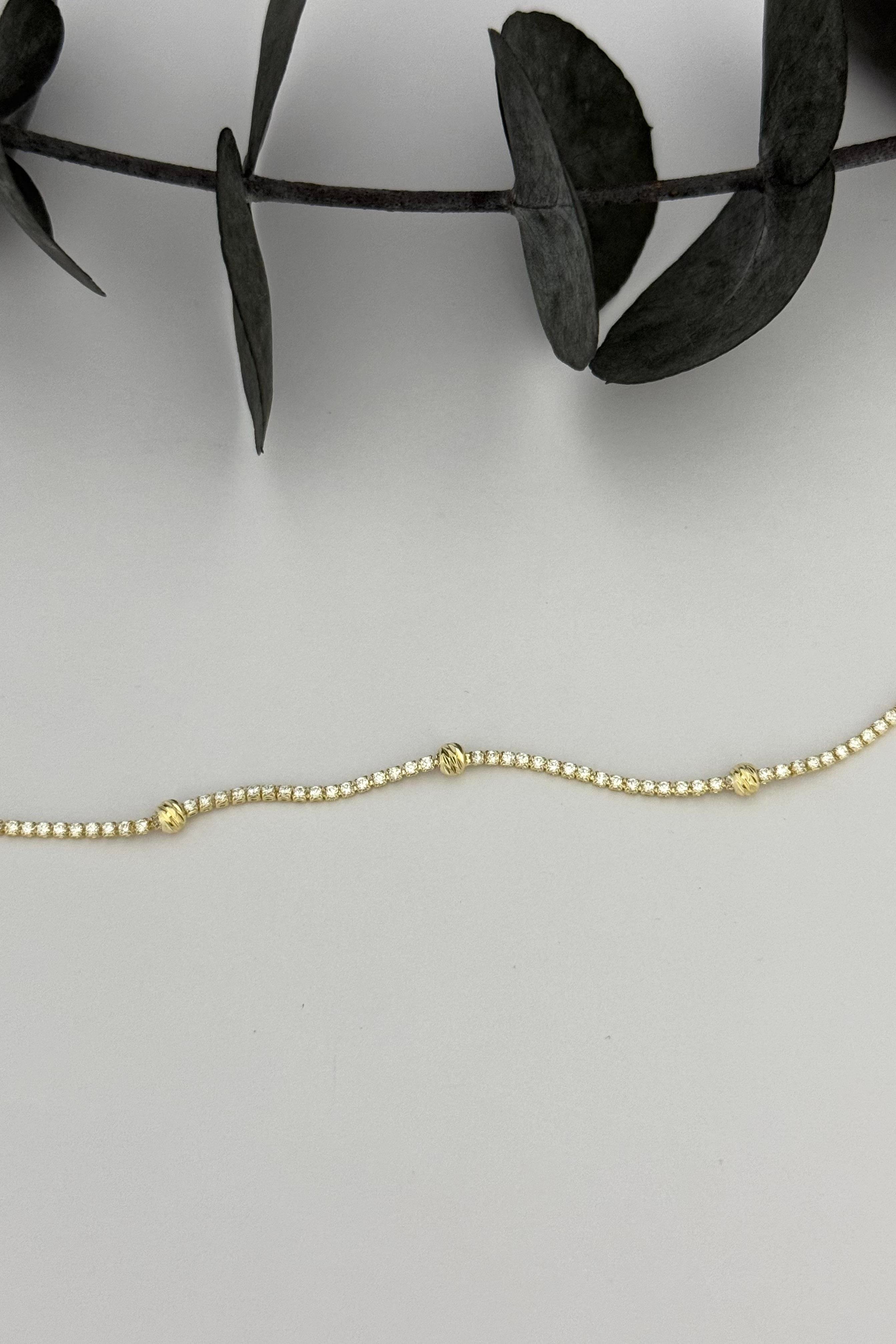 Glamour Point Gold Bileklik