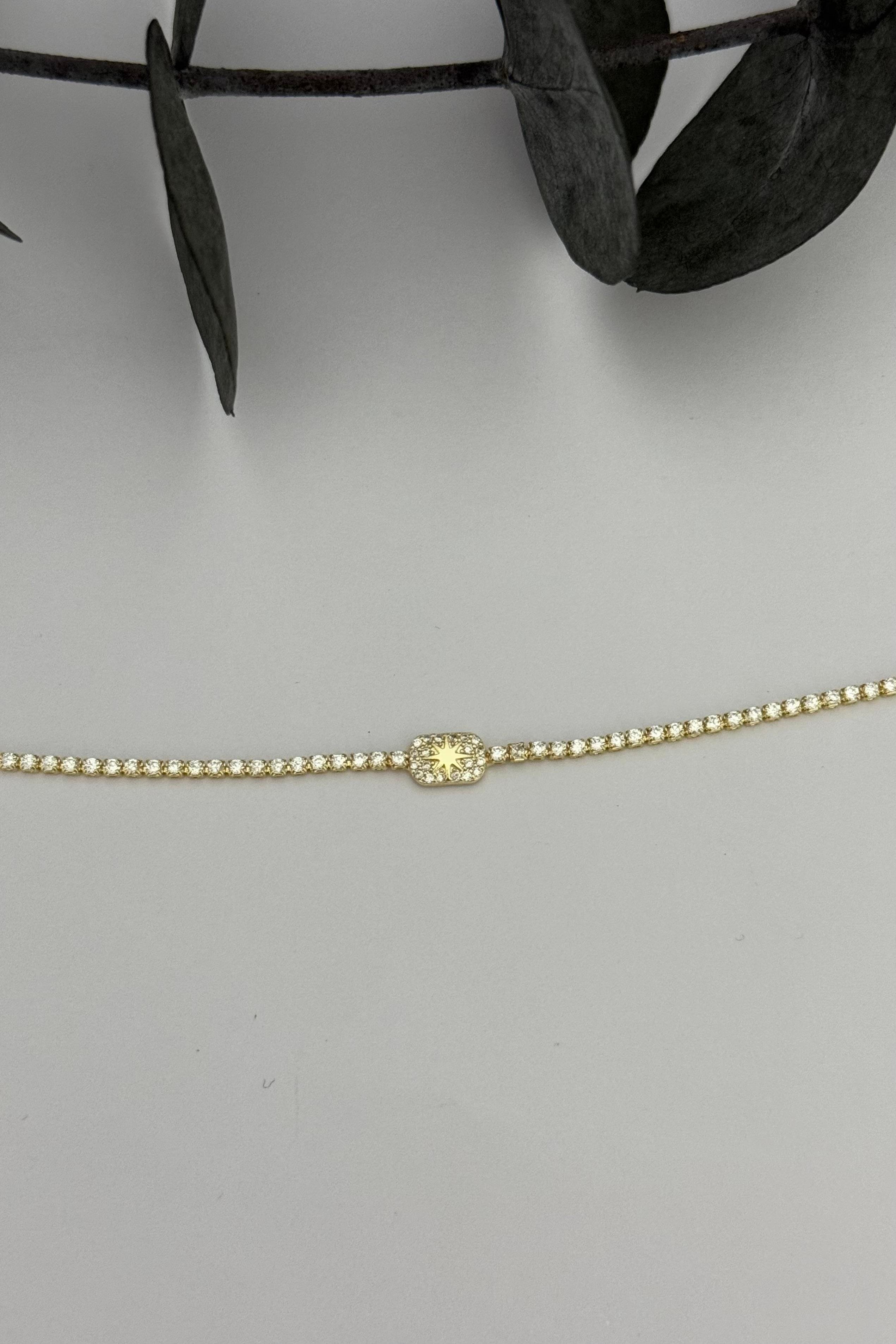 Glamour Star Gold Bileklik