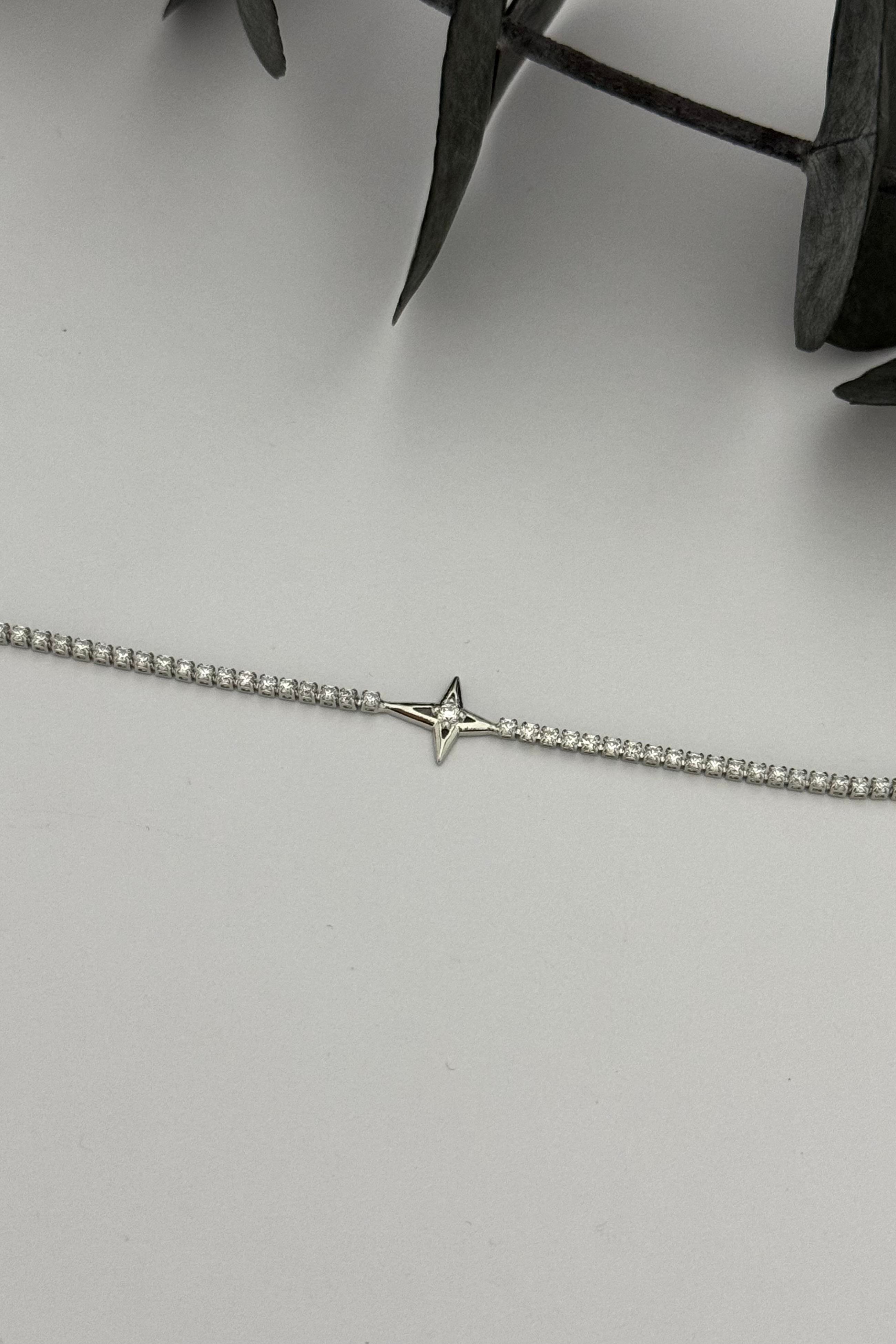 Glamour Star Silver Bileklik