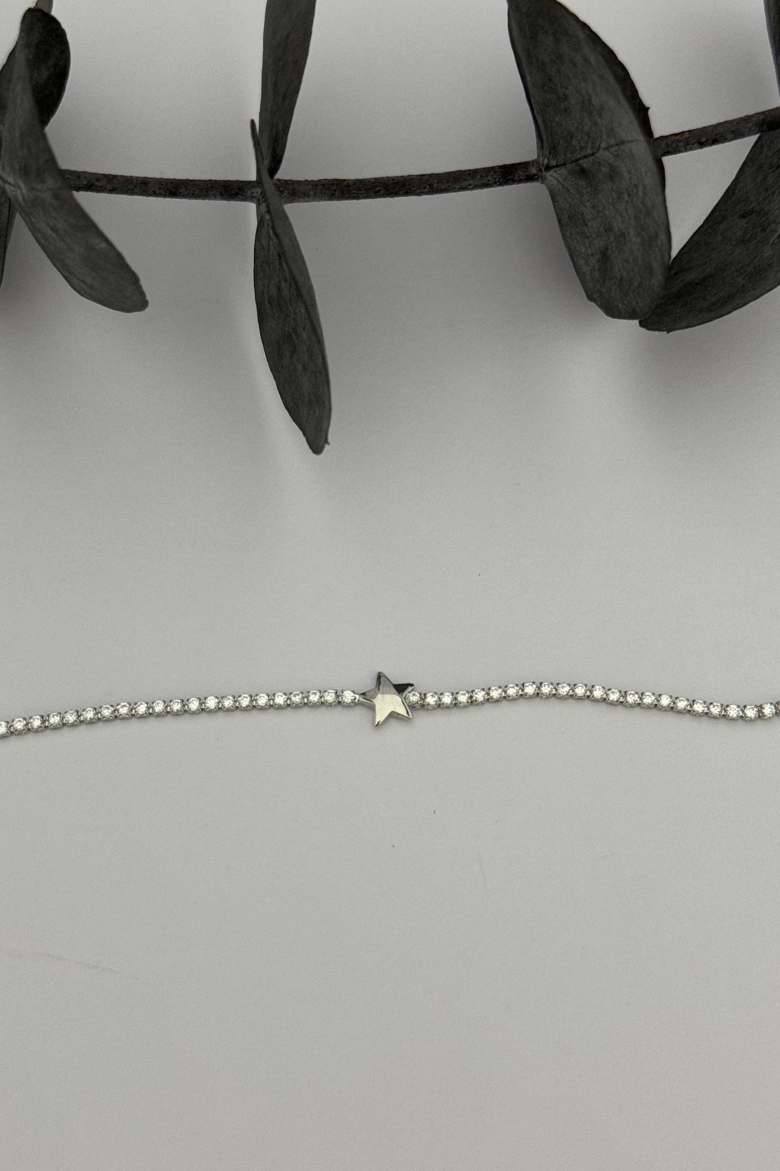 Glamour Star Silver Bileklik