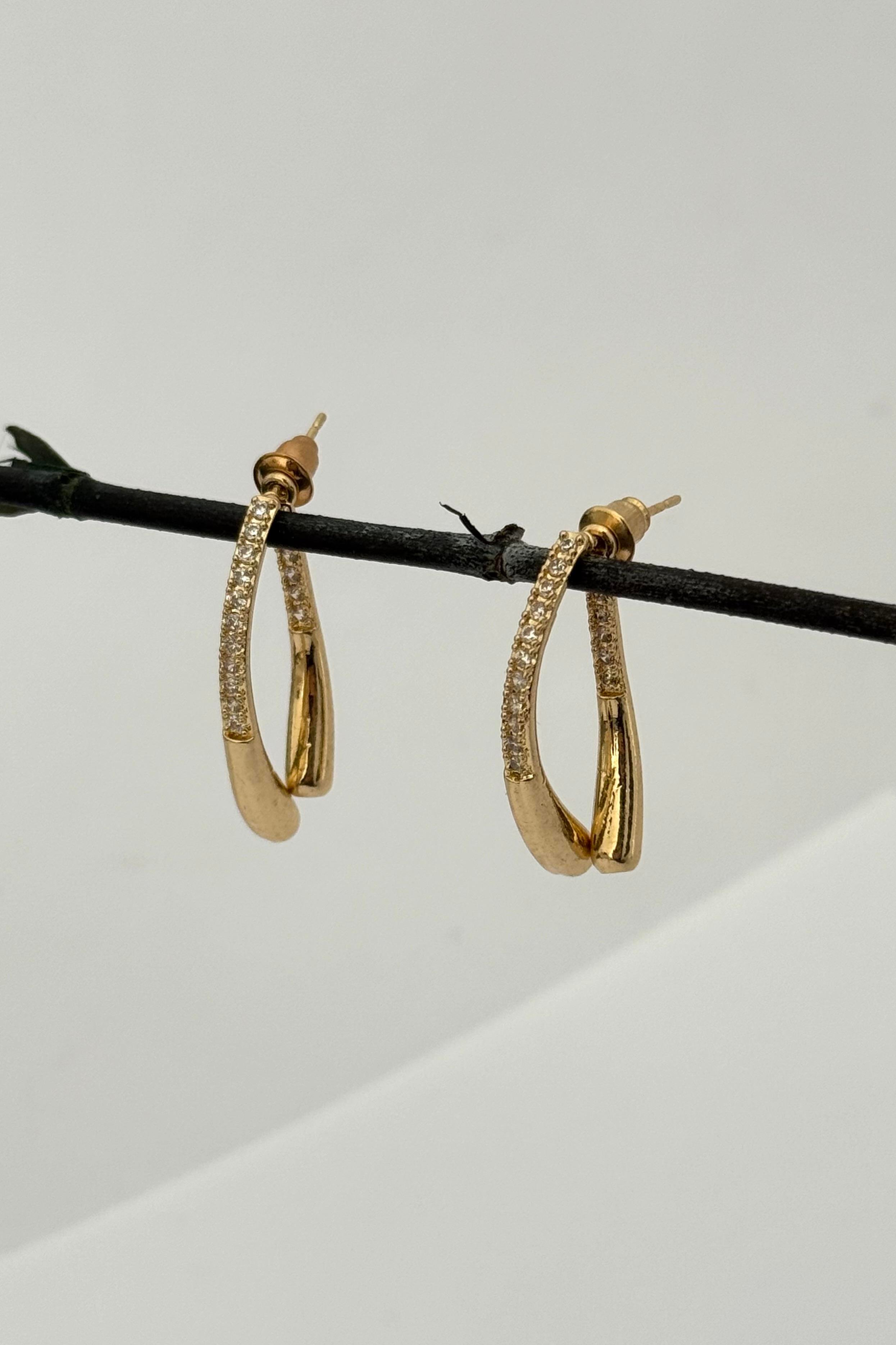 Golden Arc Küpe