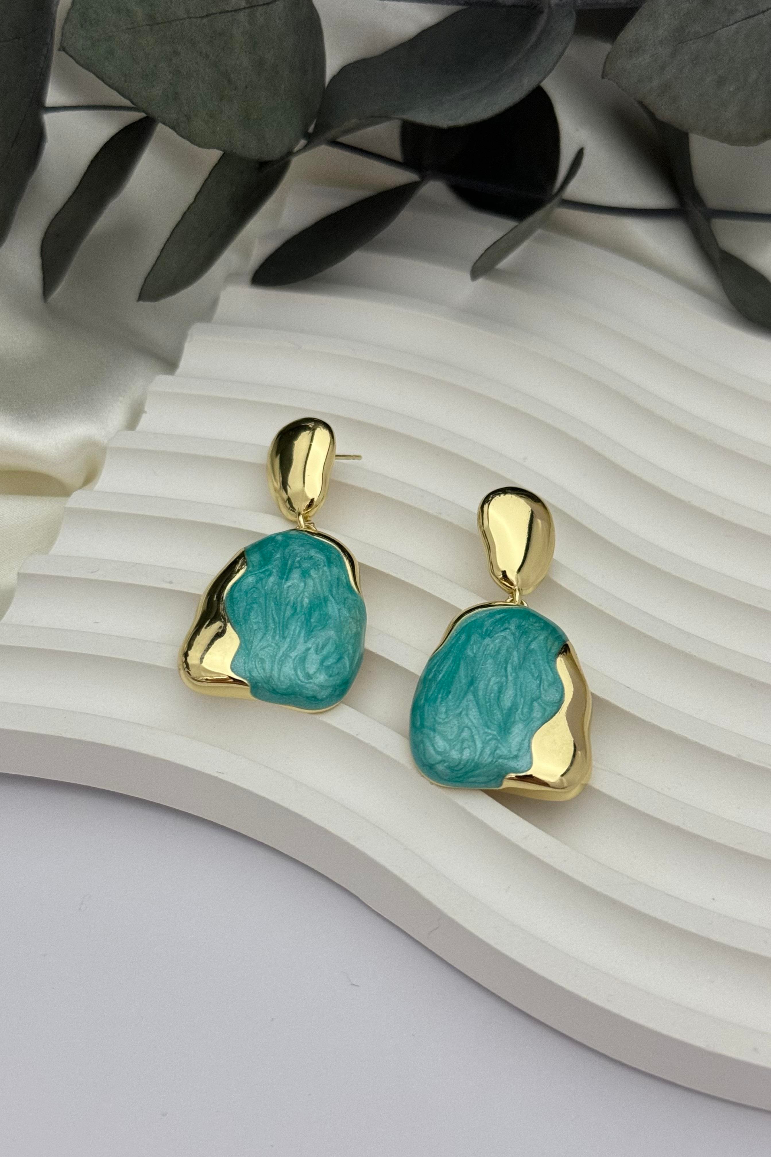 Green Gold Küpe