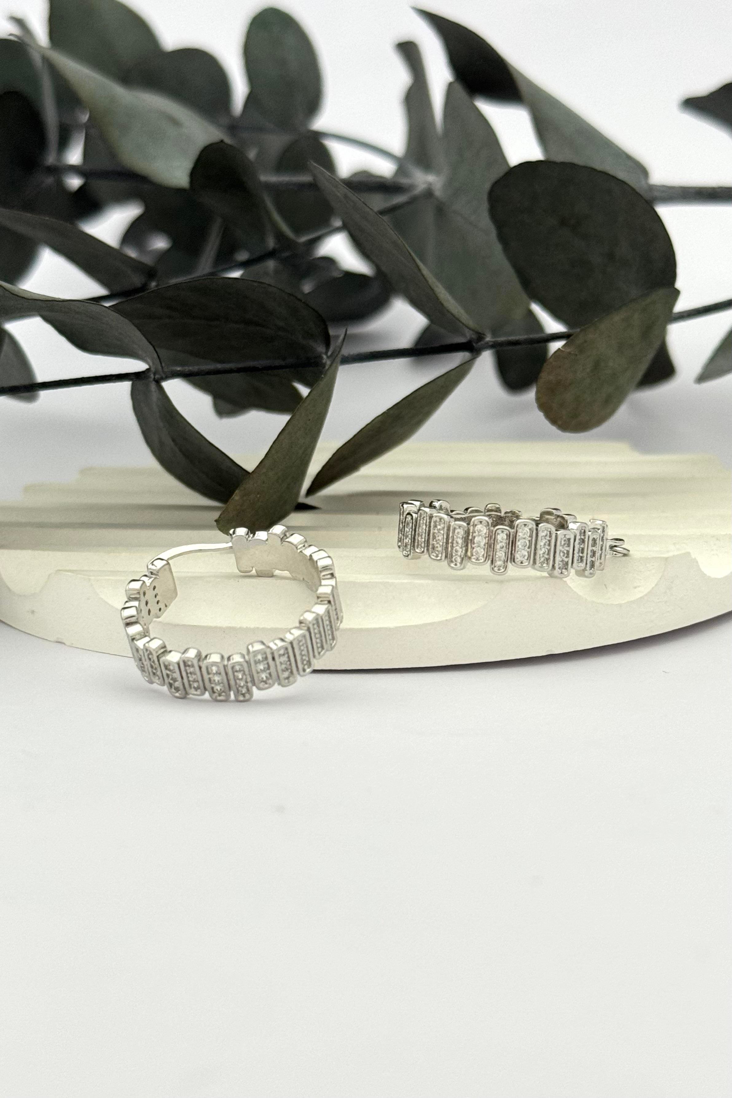 Halka Silver Küpe