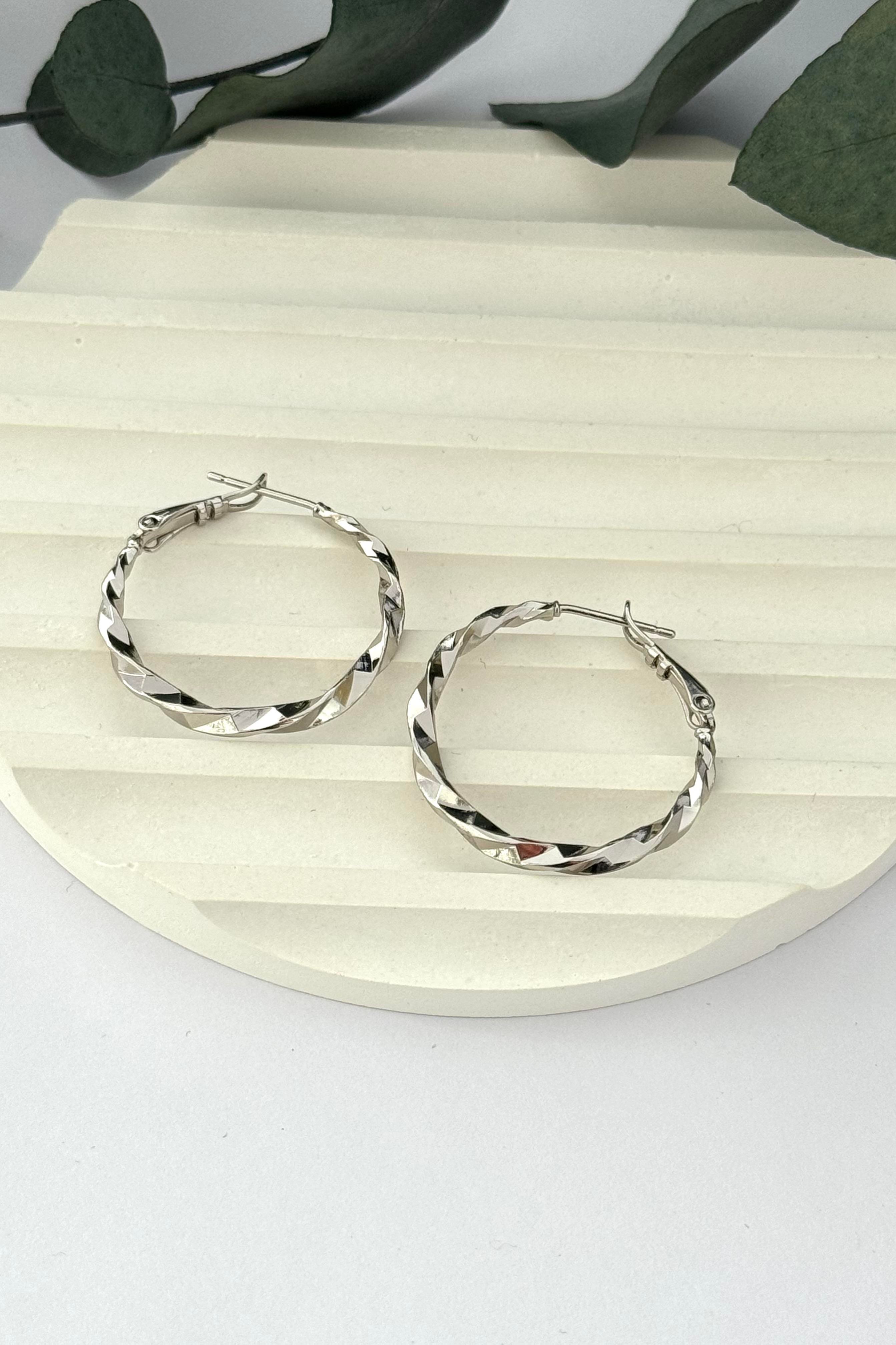 Halka Silver Vip Küpe