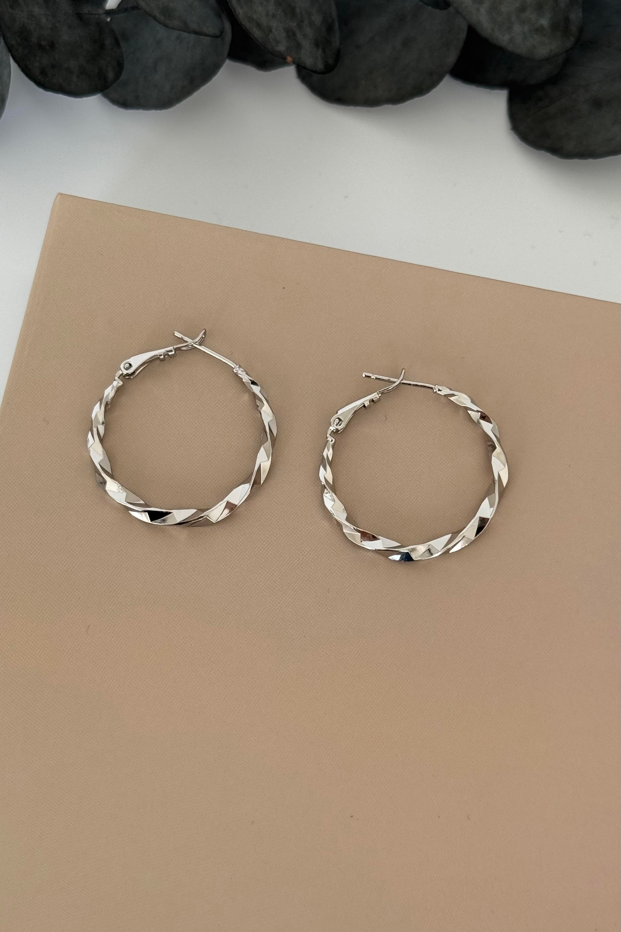 Halka Silver Vip Küpe