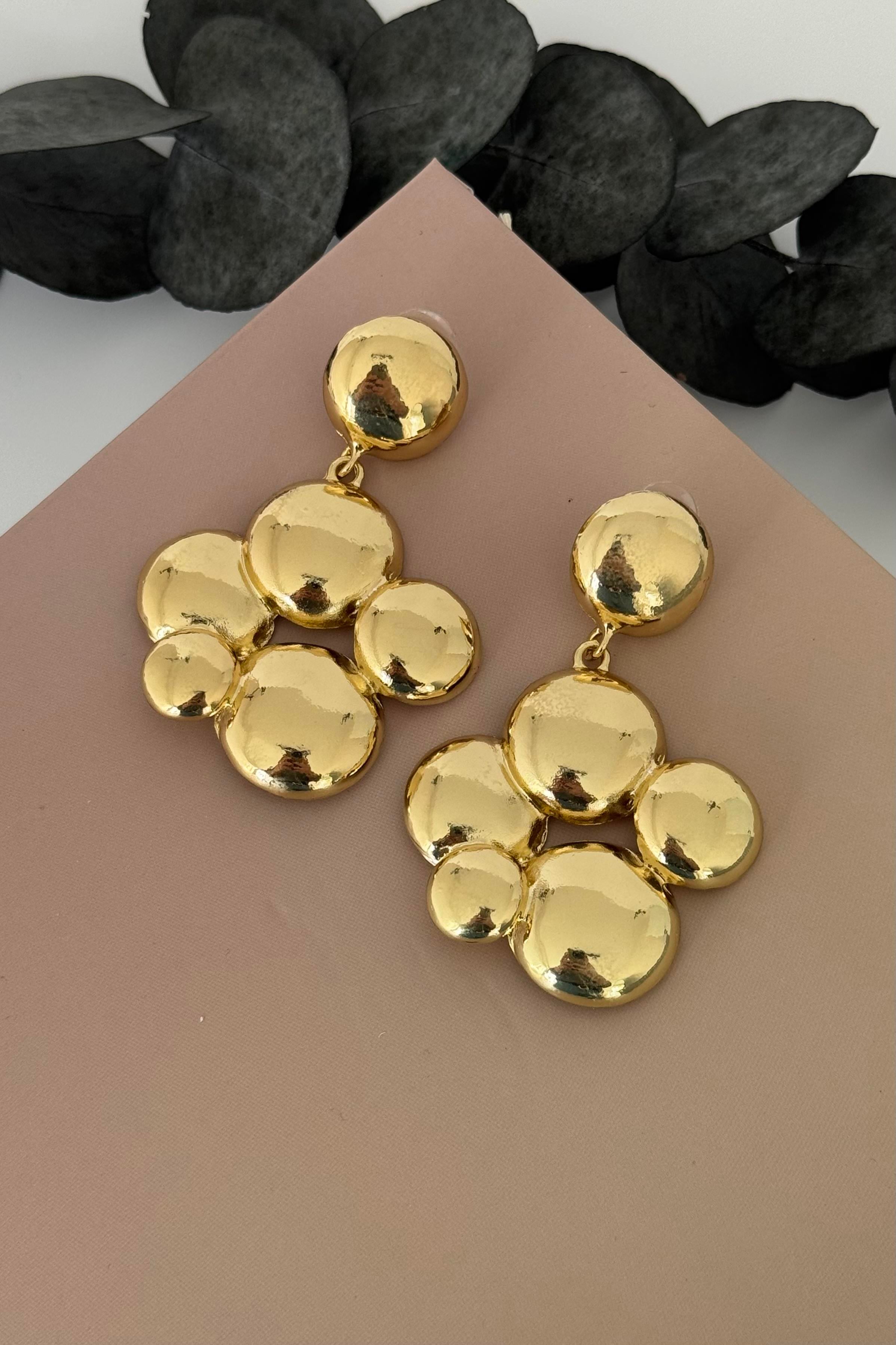 Heliosphere Gold Küpe