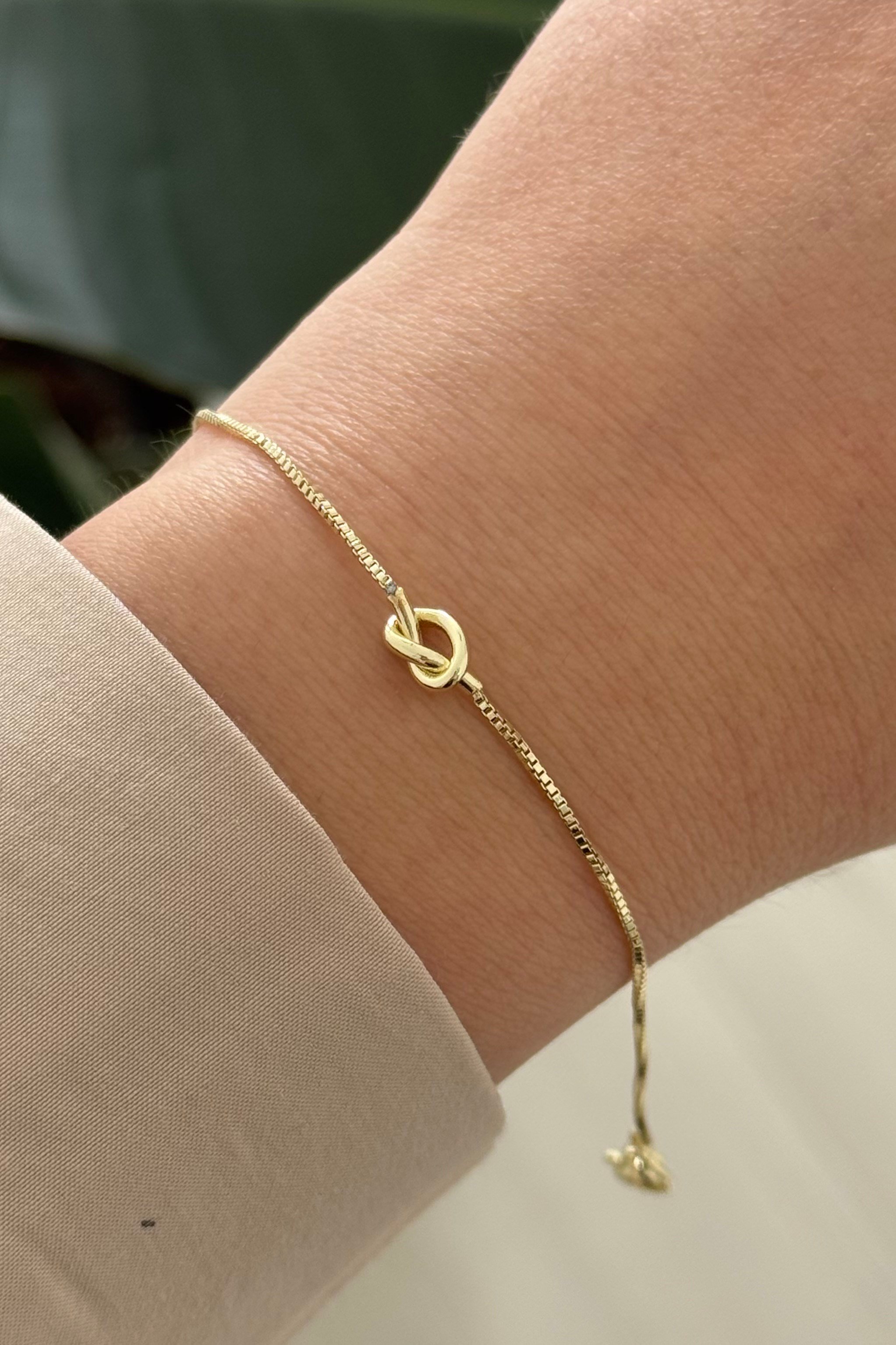 Knot Gold Bileklik