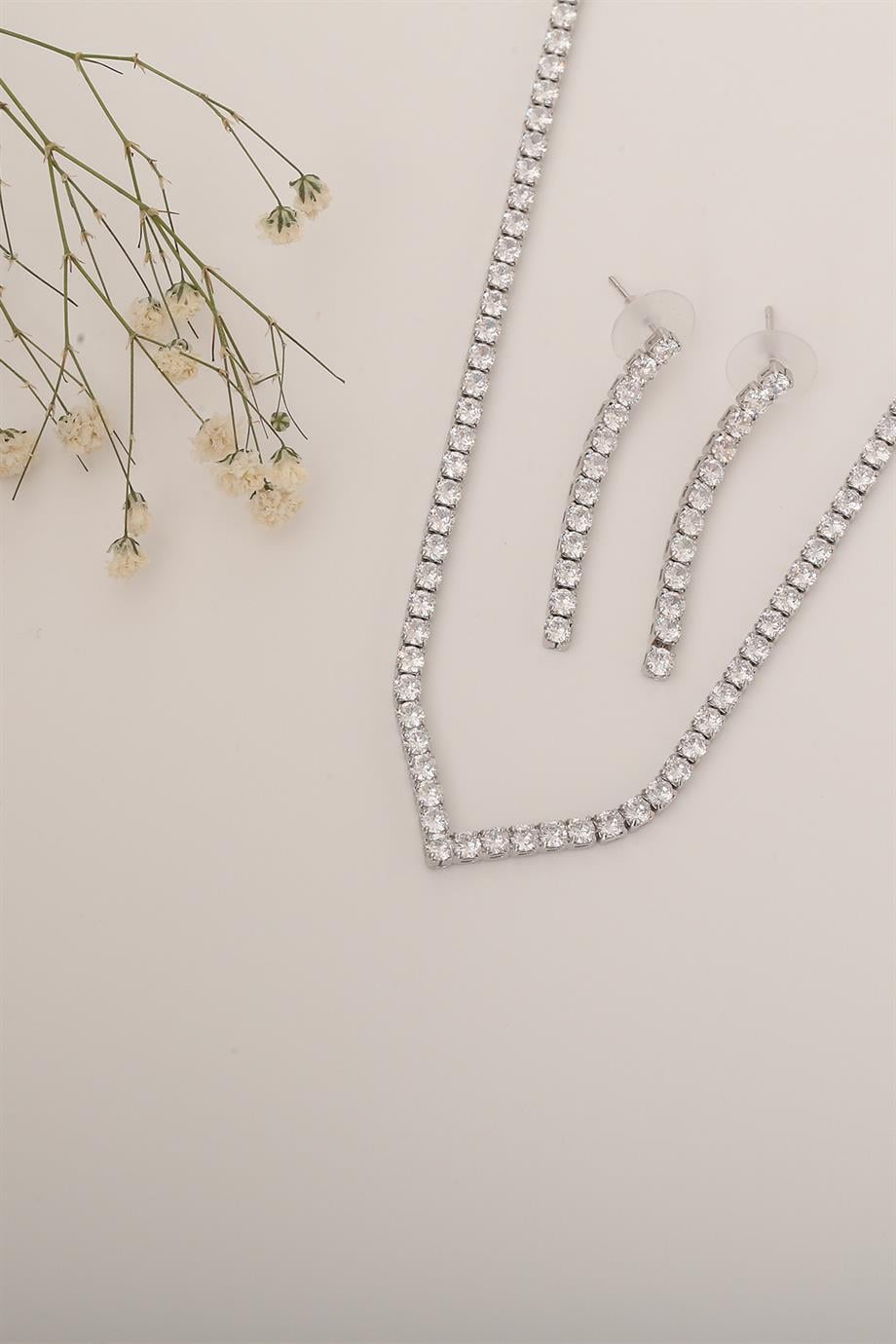 Kolye-Küpe Su Yolu Set