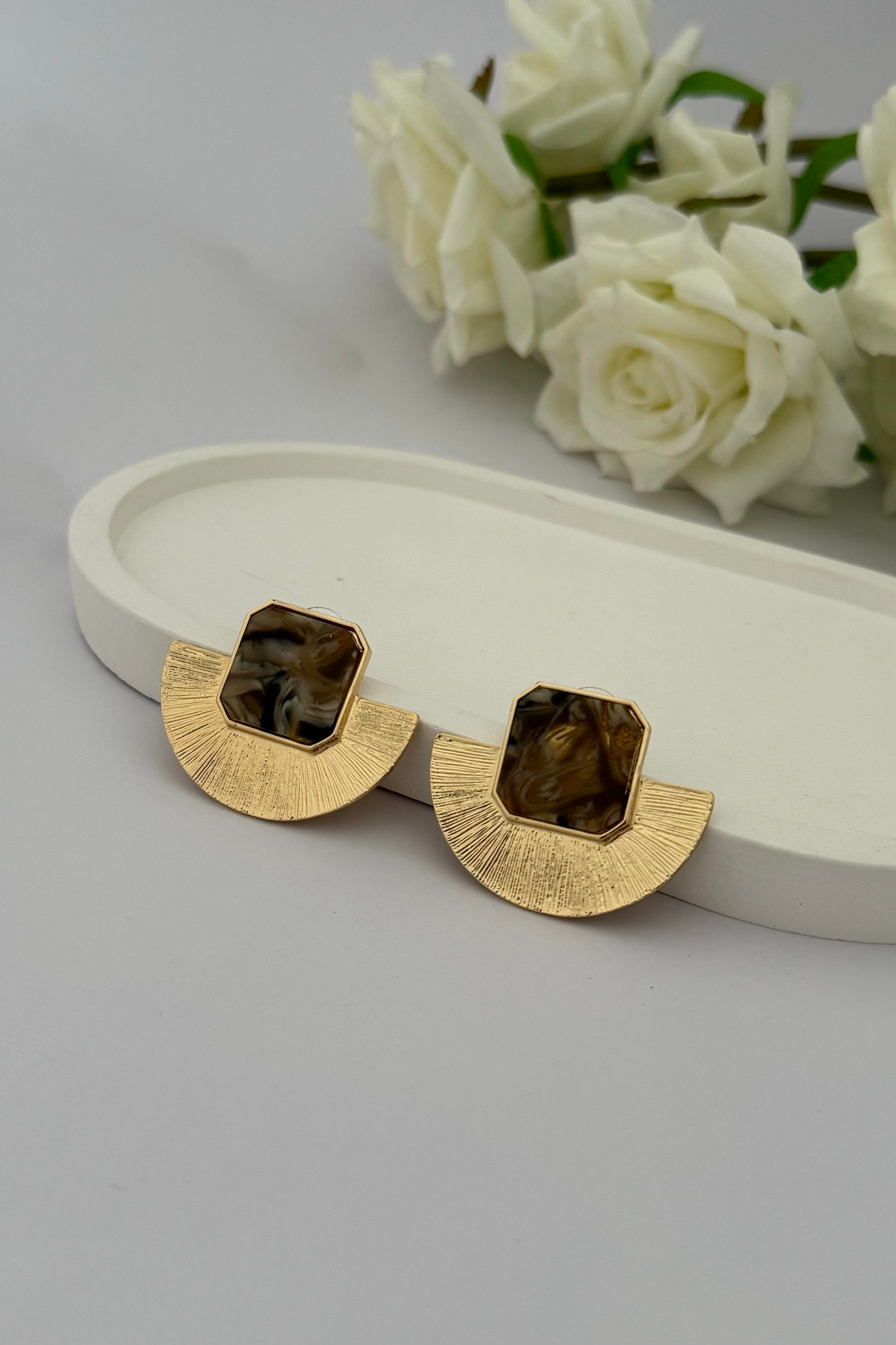 Leo Gold Küpe
