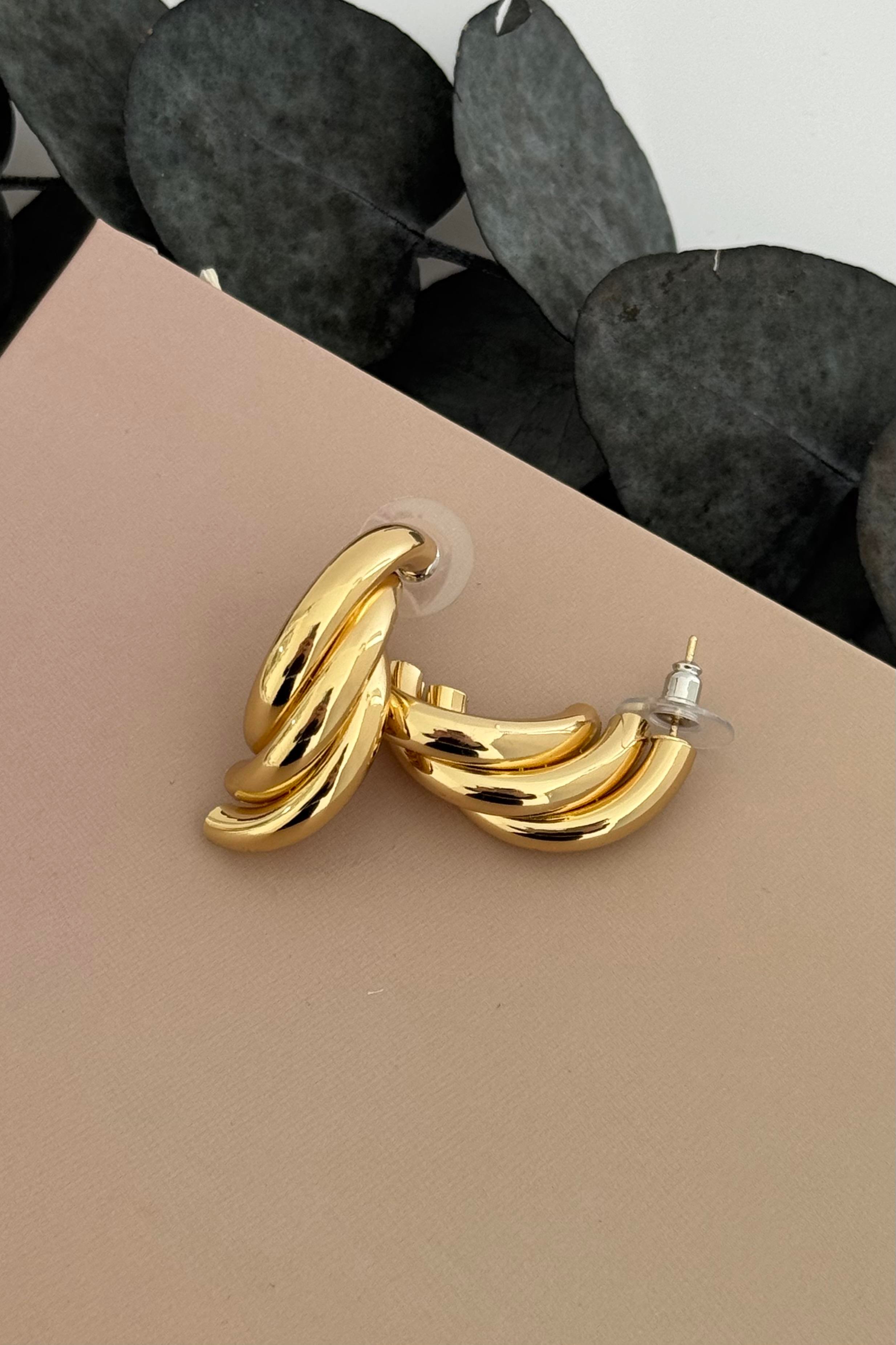 Lunex Gold Küpe