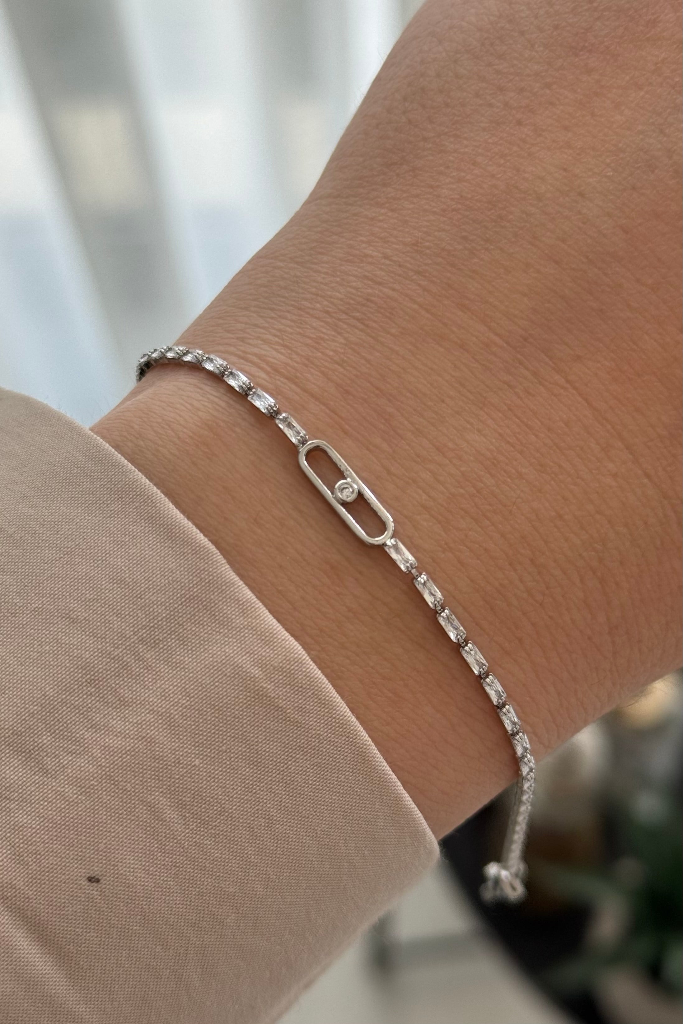 Mabel Silver Bileklik