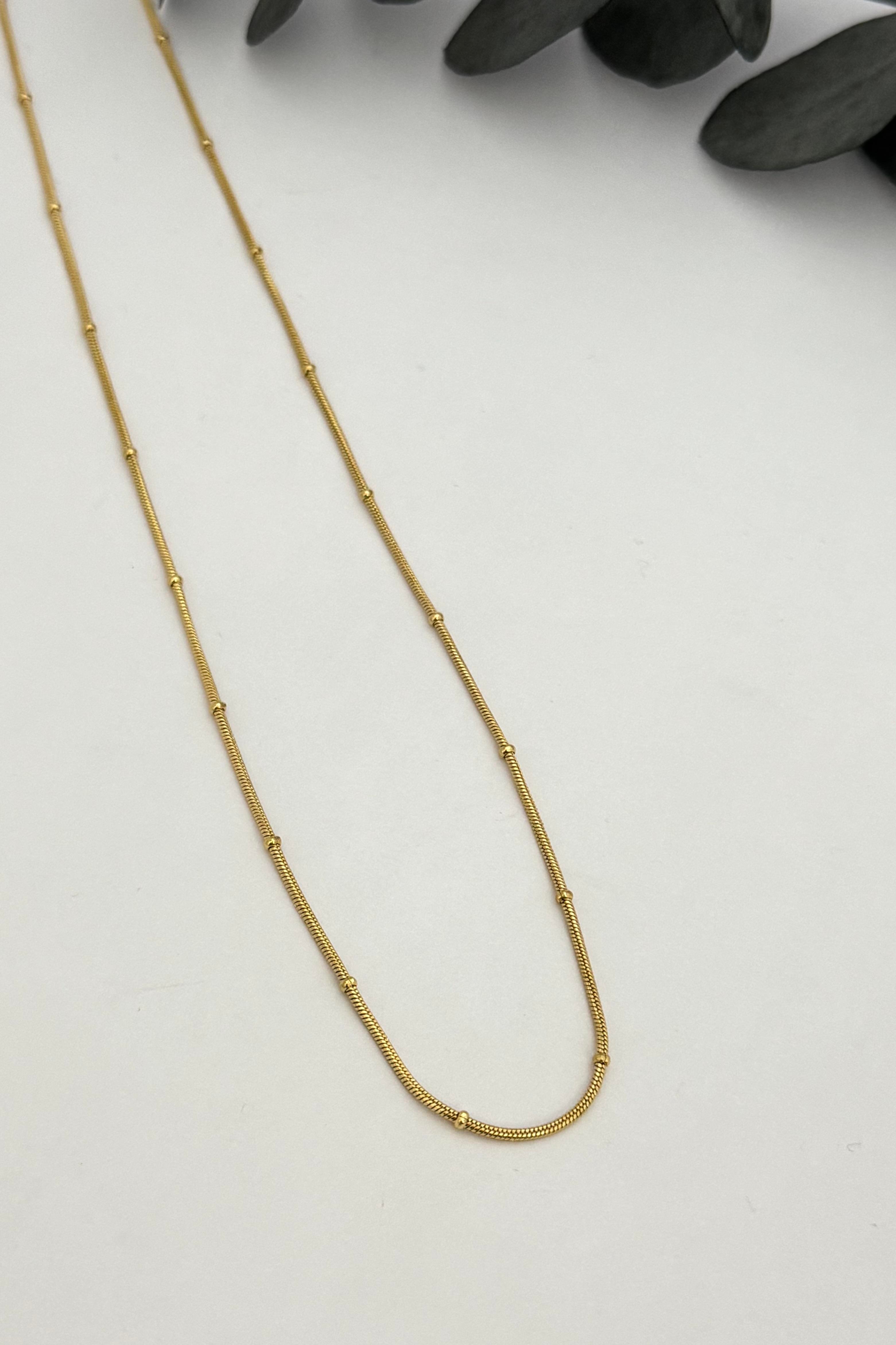 Mini Dorika Çelik Kolye 60 Cm