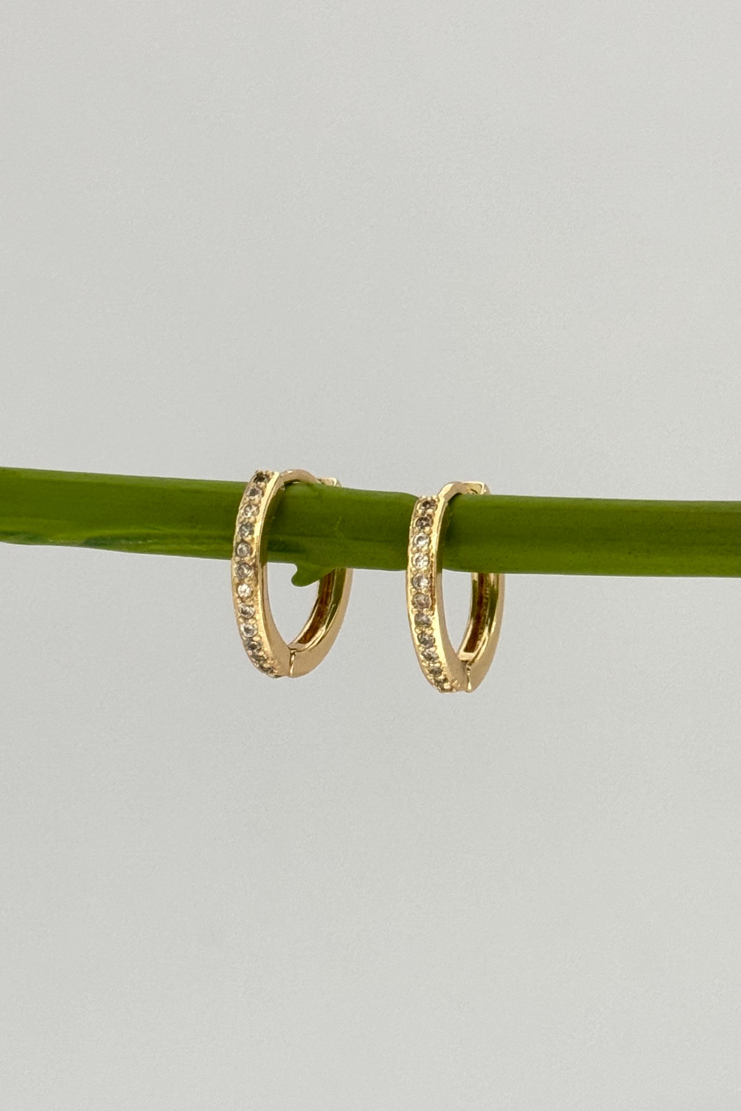 Mini Gold Küpe